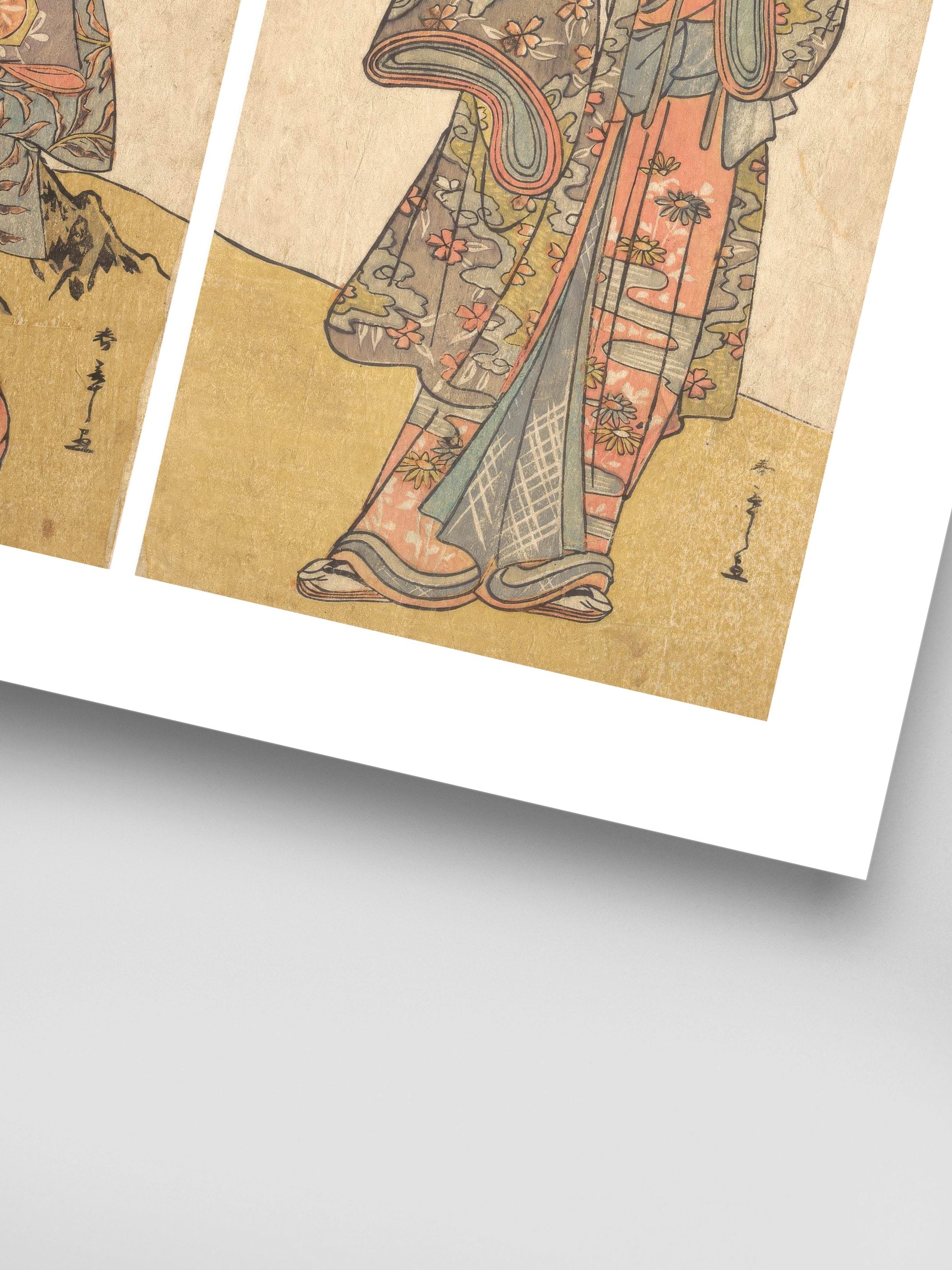 Katsukawa Shunsho - The Second Ichikawa Monnosuke as an Unarmed Man