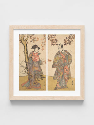Katsukawa Shunsho - The Second Ichikawa Monnosuke as an Unarmed Man