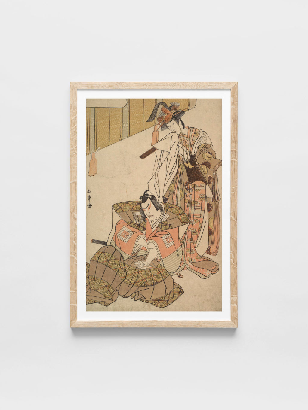 Katsukawa Shunsho - The Third Ichikawa Yaozo and Mimasu Tokujiro