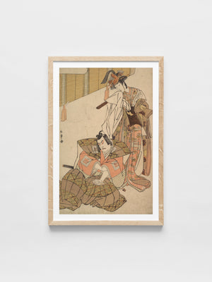 Katsukawa Shunsho - The Third Ichikawa Yaozo and Mimasu Tokujiro