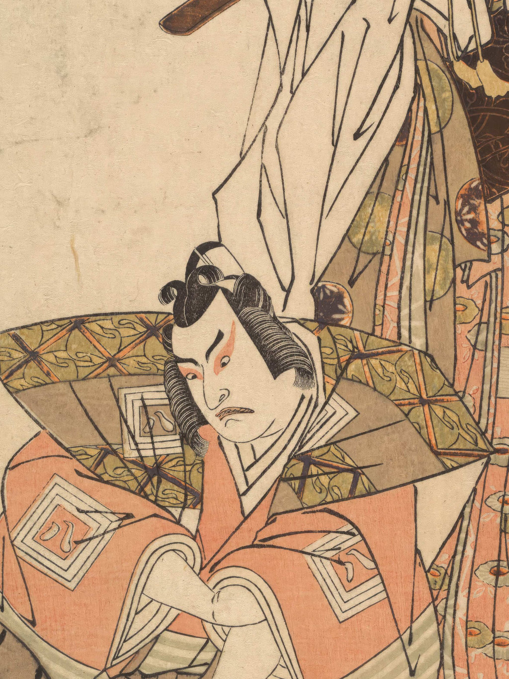 Katsukawa Shunsho - The Third Ichikawa Yaozo and Mimasu Tokujiro