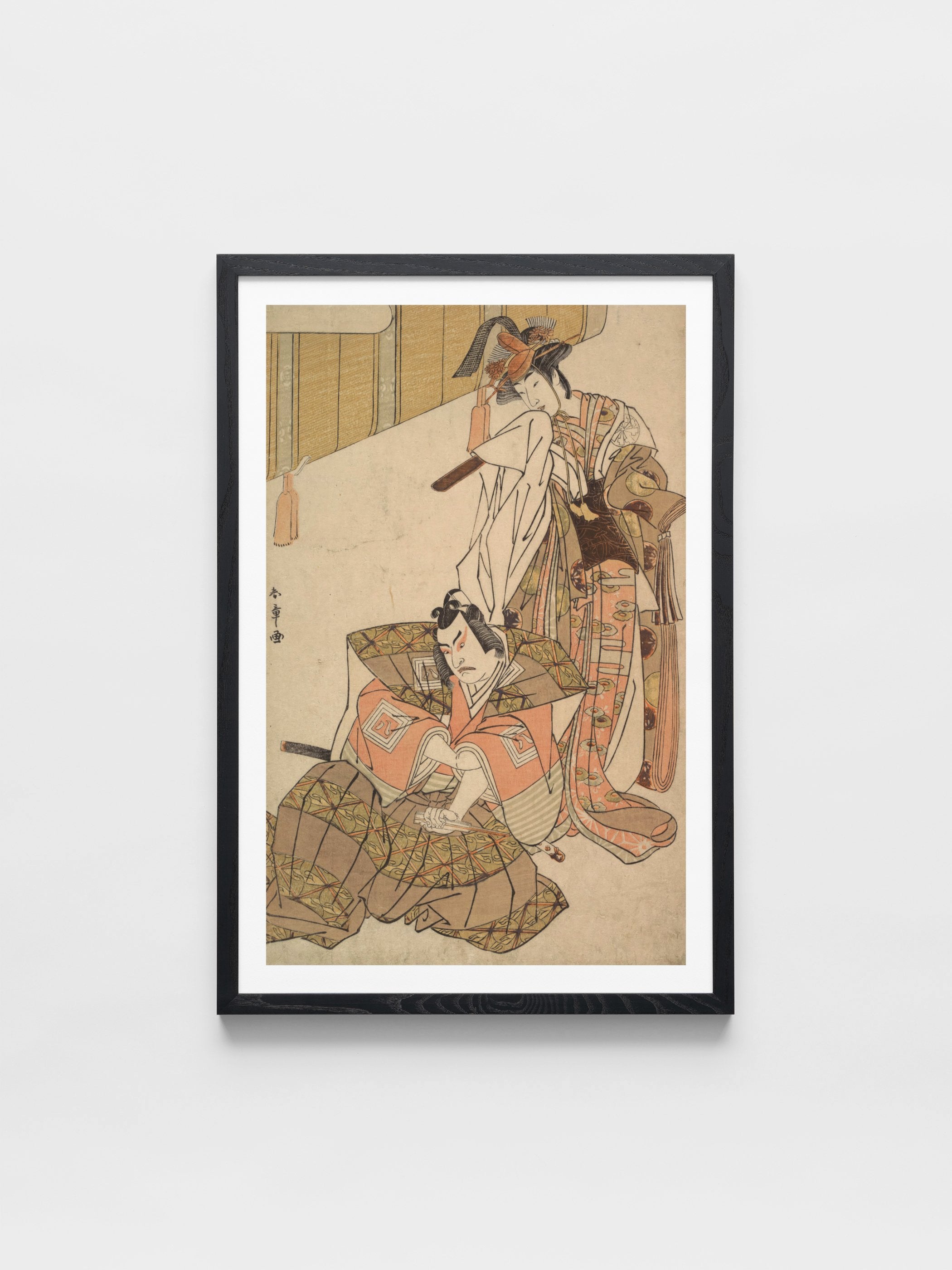 Katsukawa Shunsho - The Third Ichikawa Yaozo and Mimasu Tokujiro