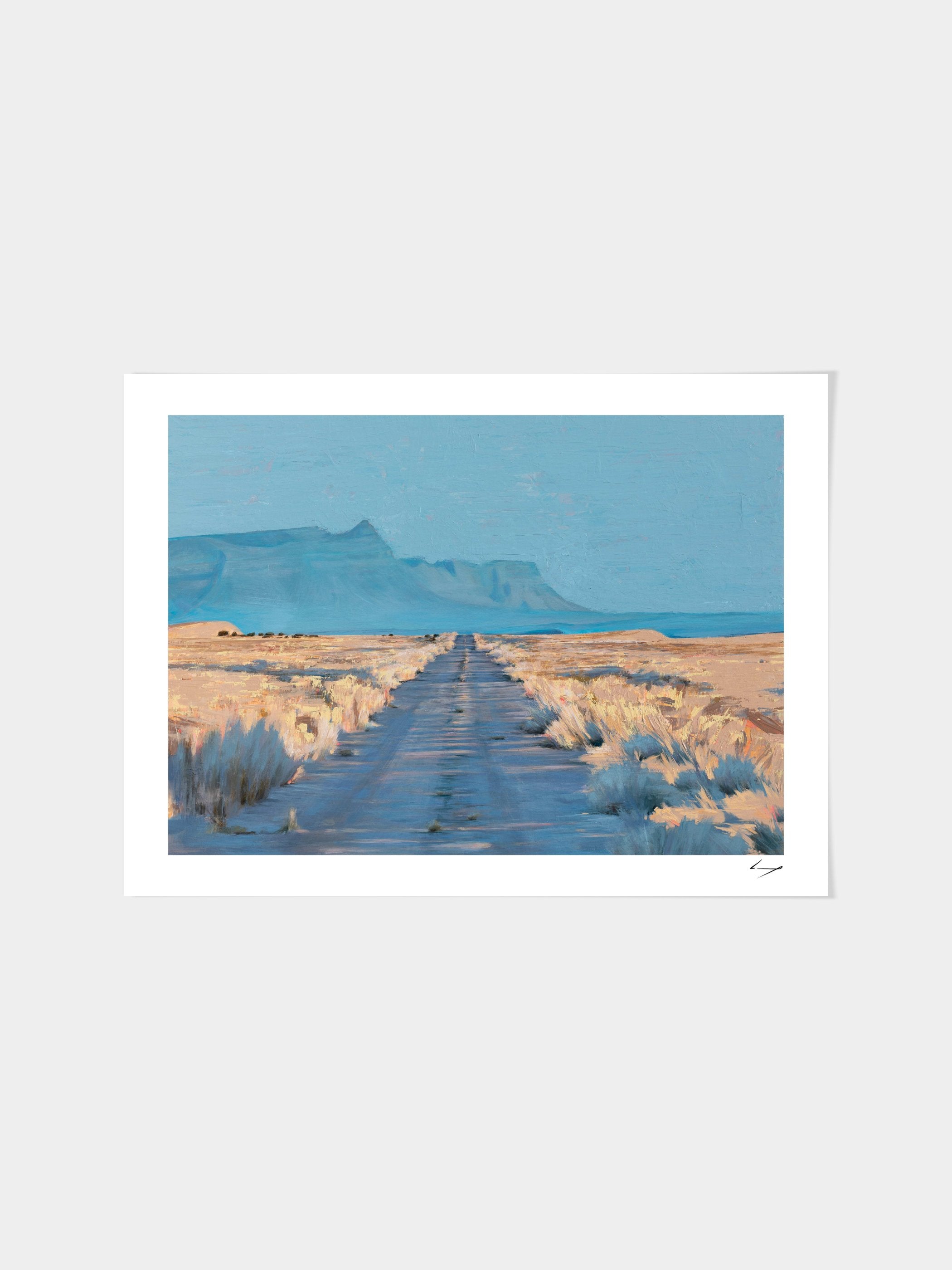 Laura Pritchett - Golden Hour Bordering Blue