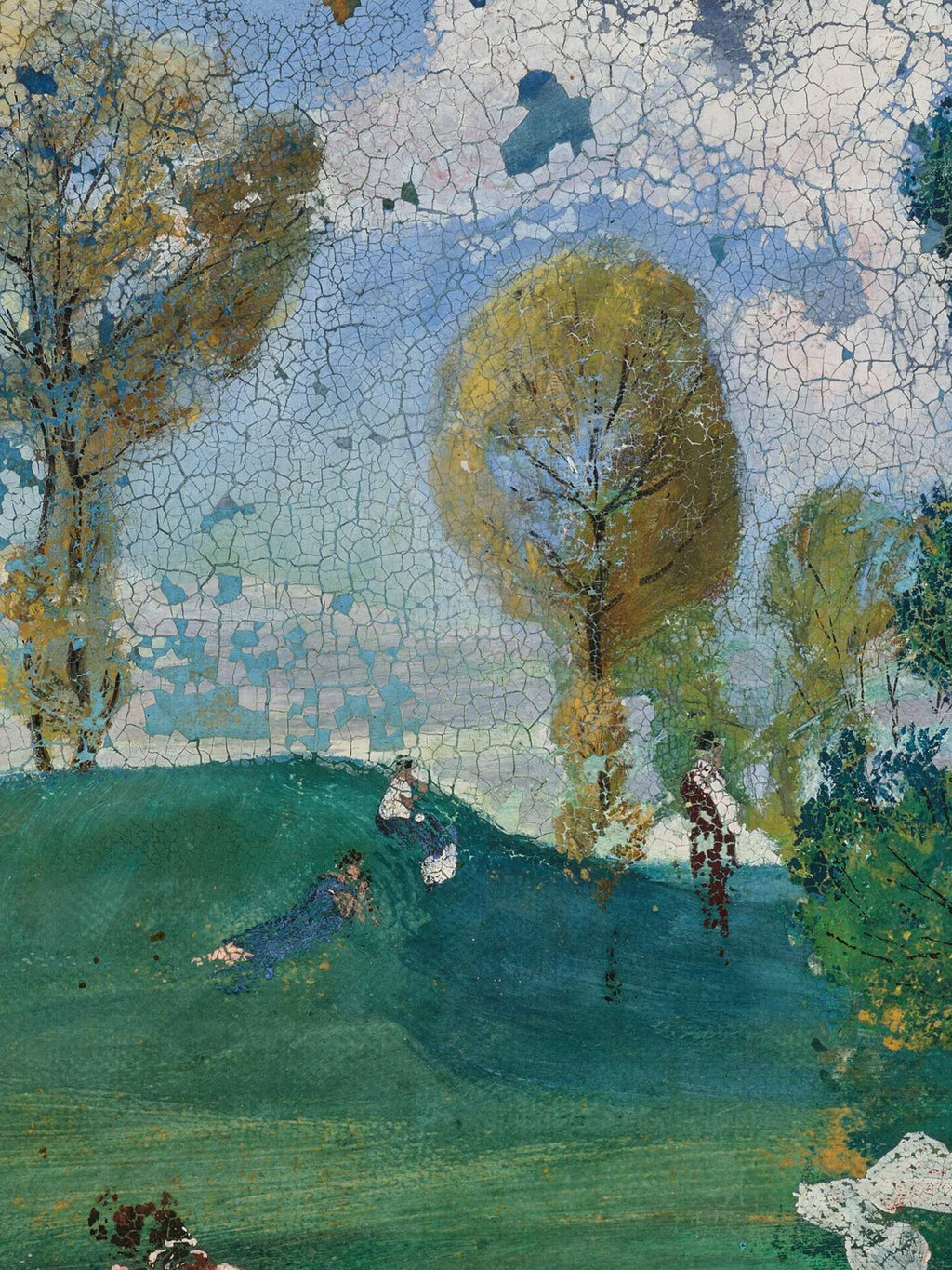 August Macke - Landscape with ancient figures