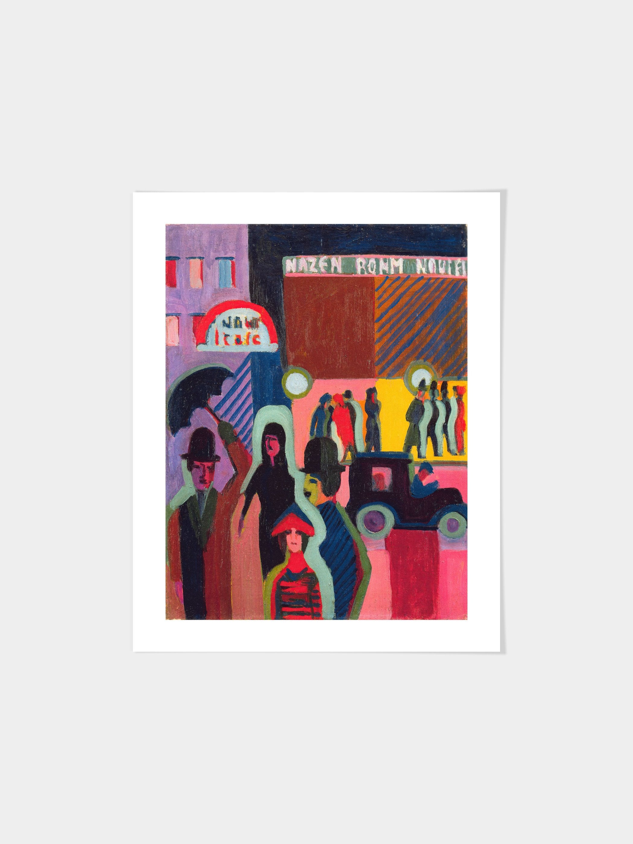 Ernst Ludwig Kirchner - store in the rain