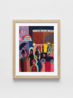 Ernst Ludwig Kirchner - store in the rain