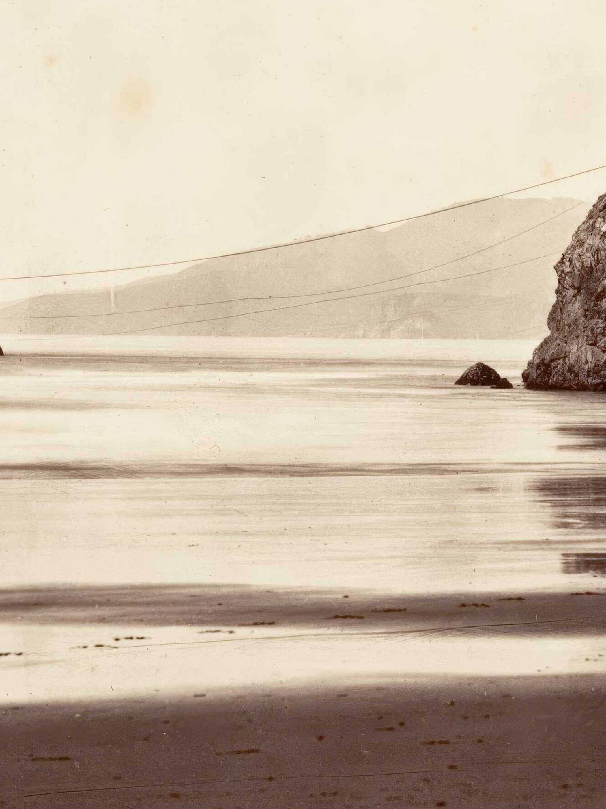 Carleton E. Watkins - Cliff House and Seal Rock