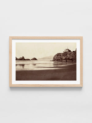 Carleton E. Watkins - Cliff House and Seal Rock