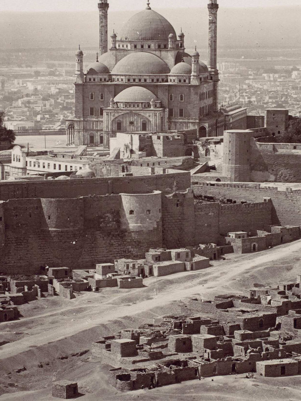 Félix Bonfils - Caire près du Mokkatam