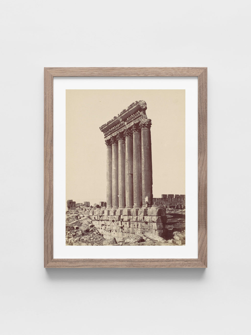 The Temple of the Sun at Baalbec