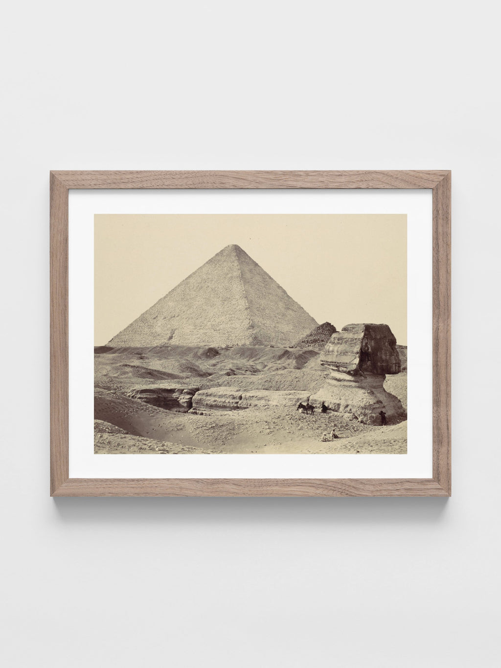 The Sphynx and Great Pyramid, Geezeh