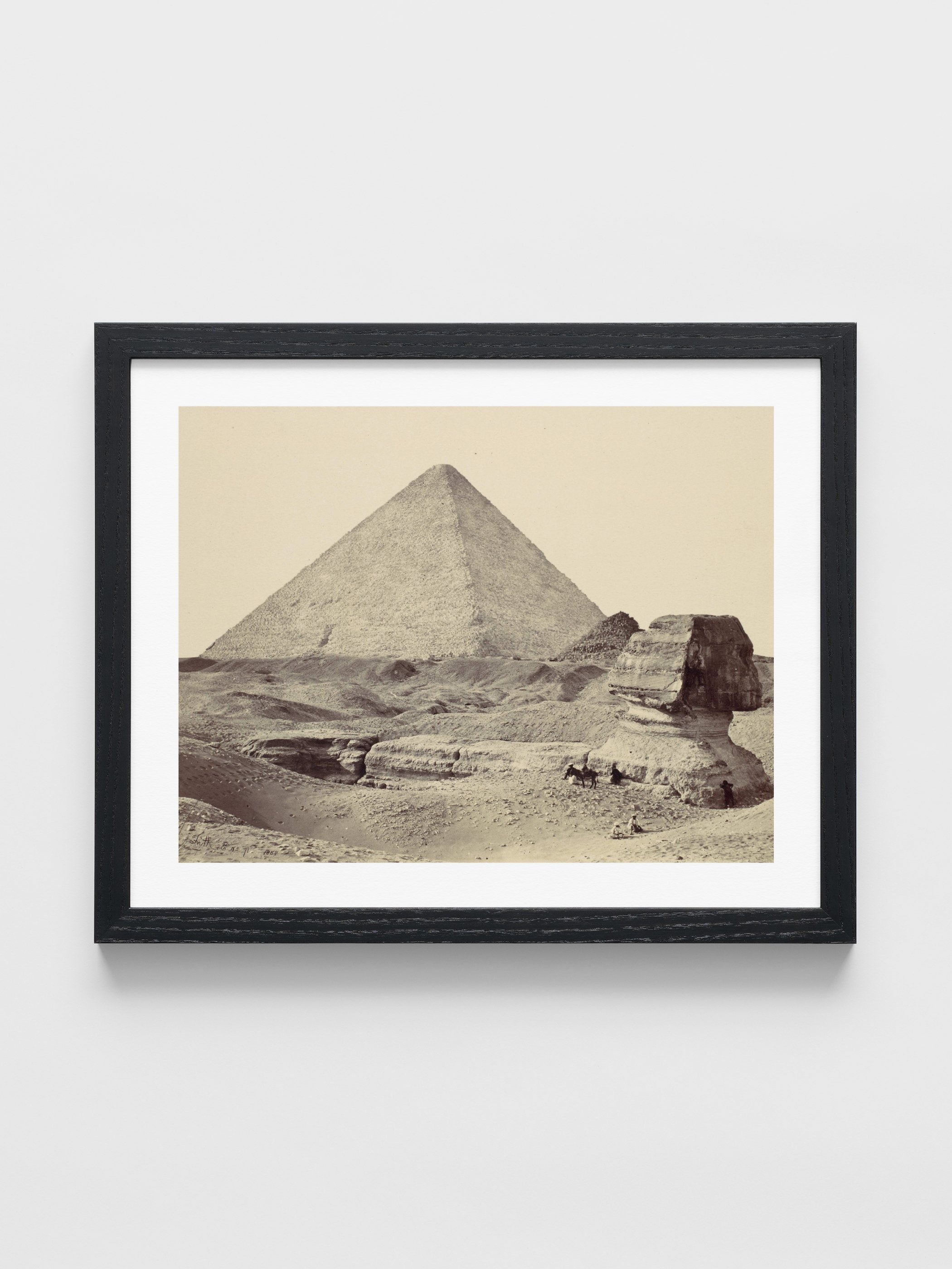 Francis Frith - The Sphynx and Great Pyramid, Geezeh