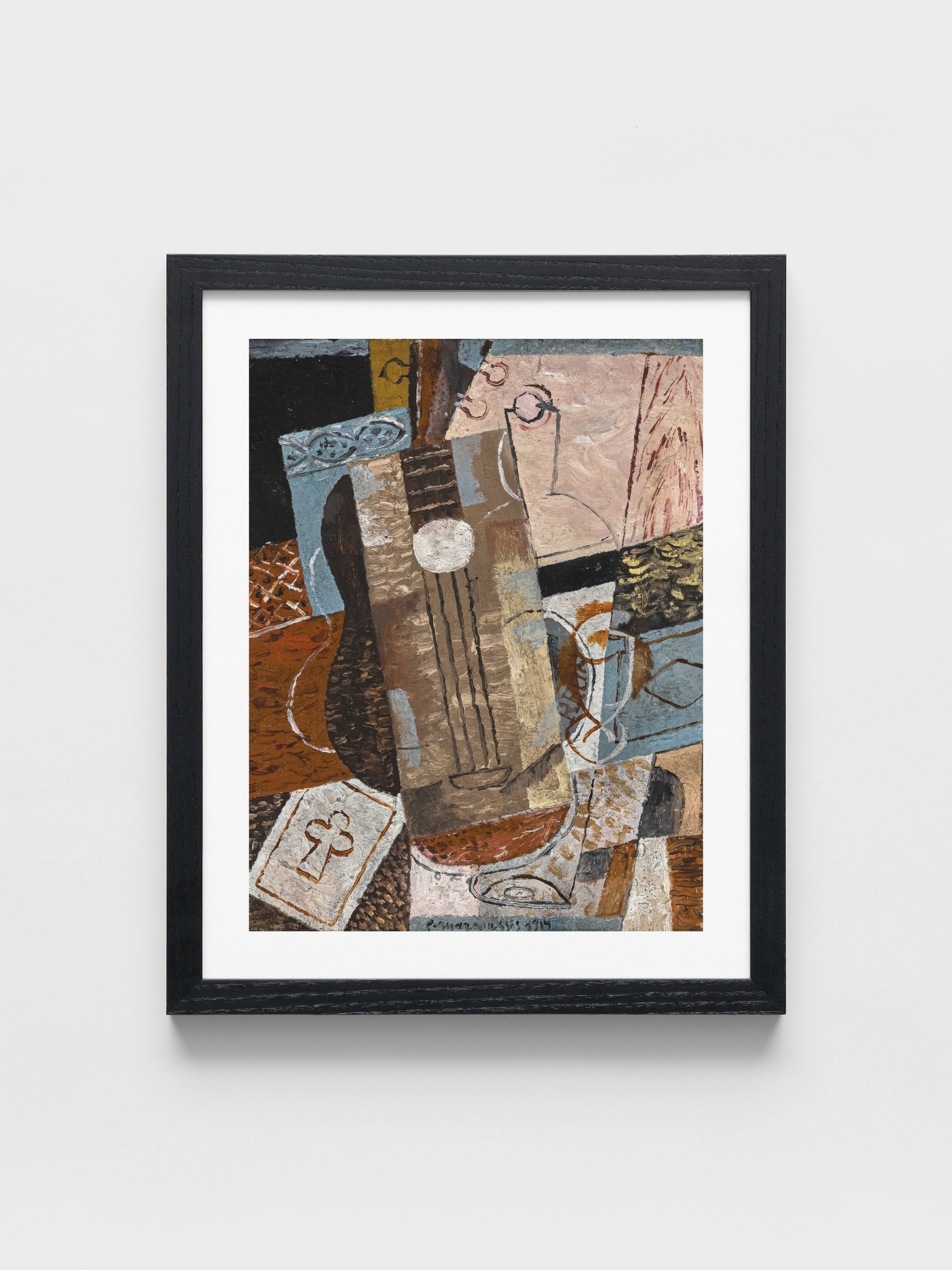 Louis Marcoussis - Still Life with Guitar