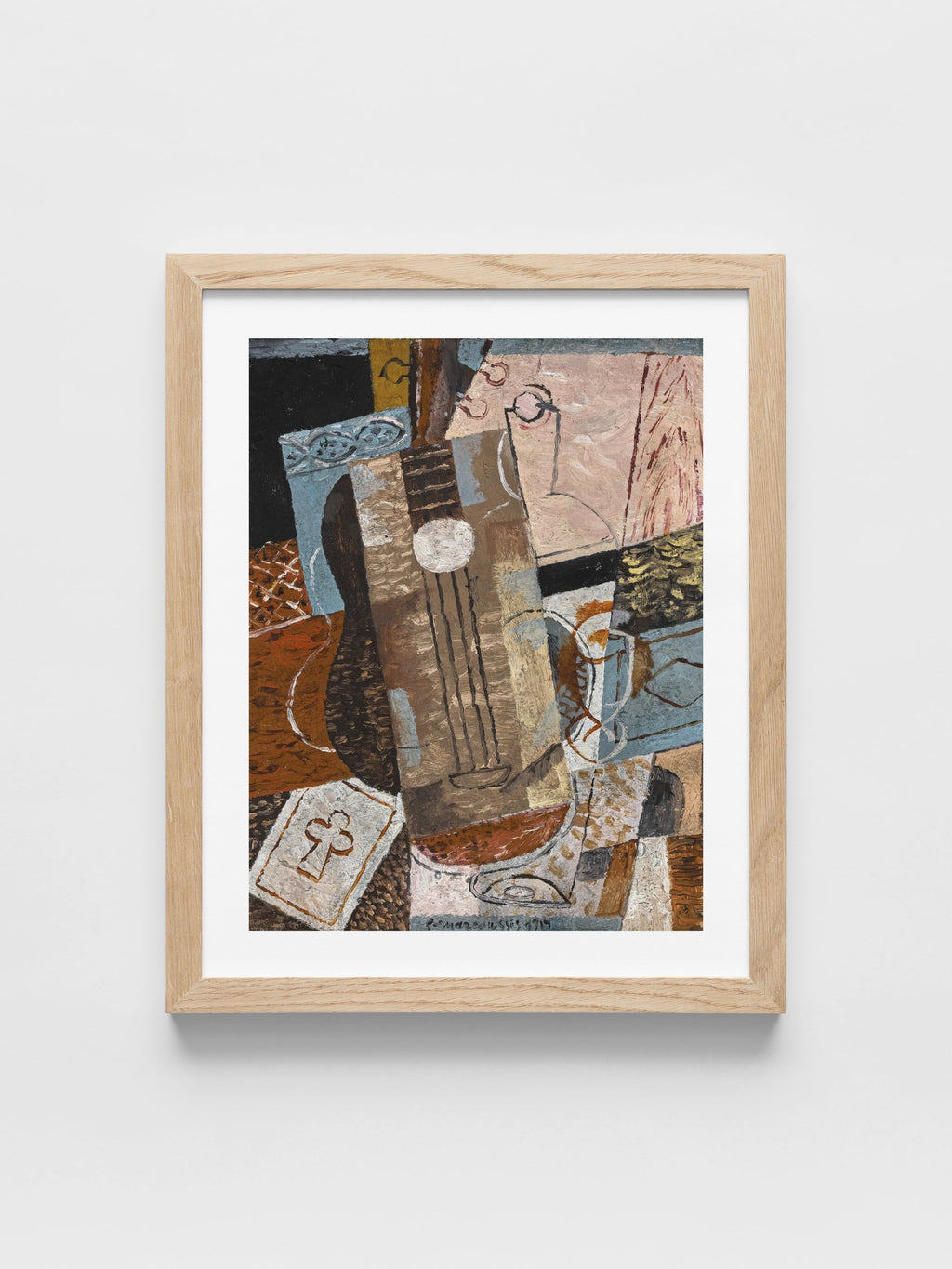 Louis Marcoussis - Still Life with Guitar
