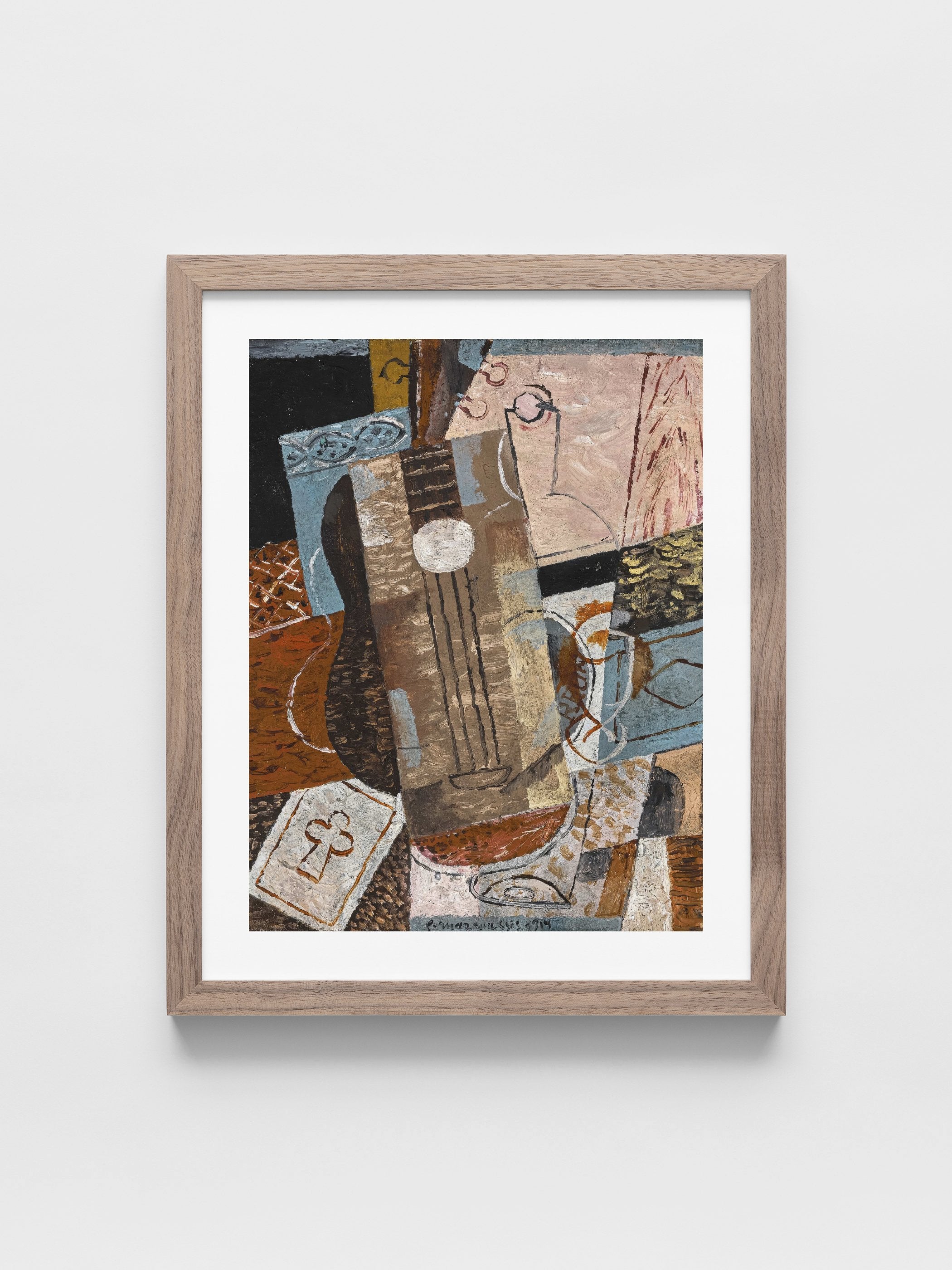 Louis Marcoussis - Still Life with Guitar