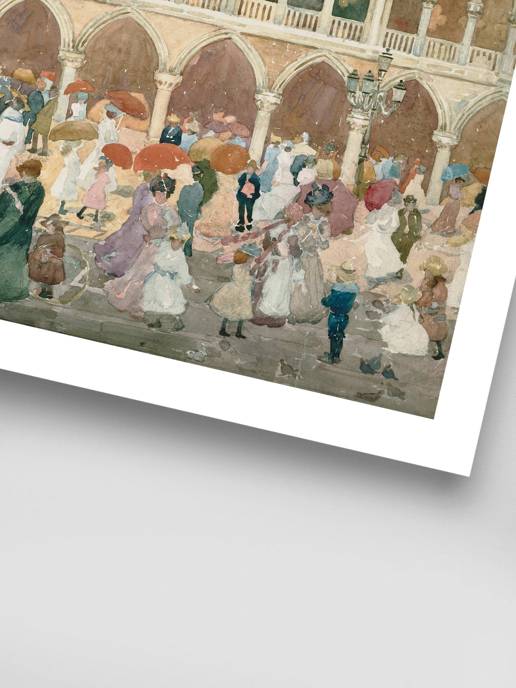 Maurice Prendergast - Sunlight on the Piazzetta