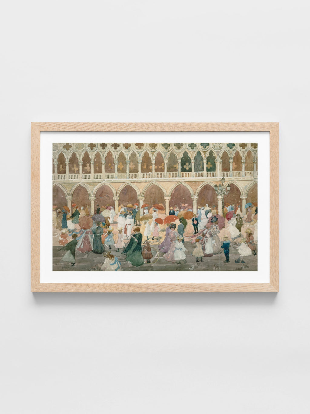 Maurice Prendergast - Sunlight on the Piazzetta