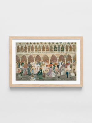 Maurice Prendergast - Sunlight on the Piazzetta