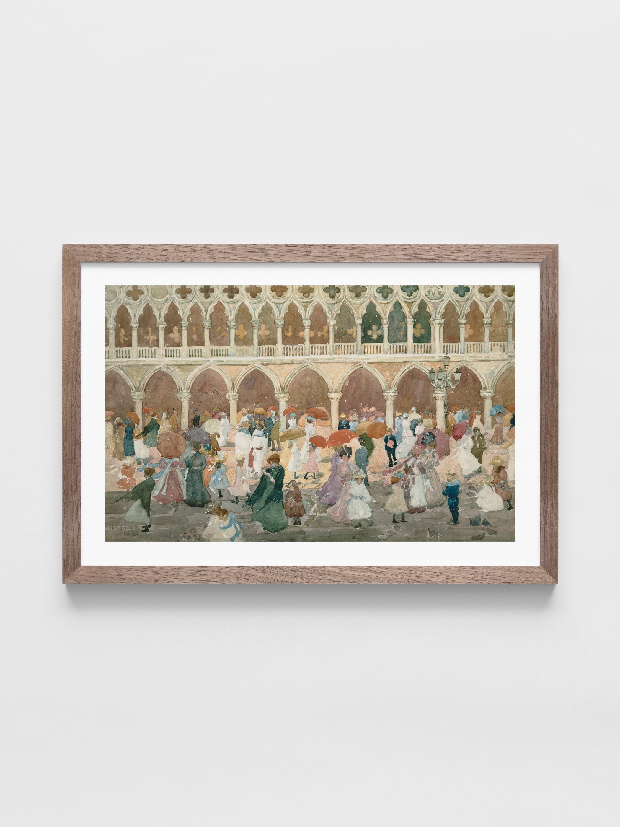 Maurice Prendergast - Sunlight on the Piazzetta