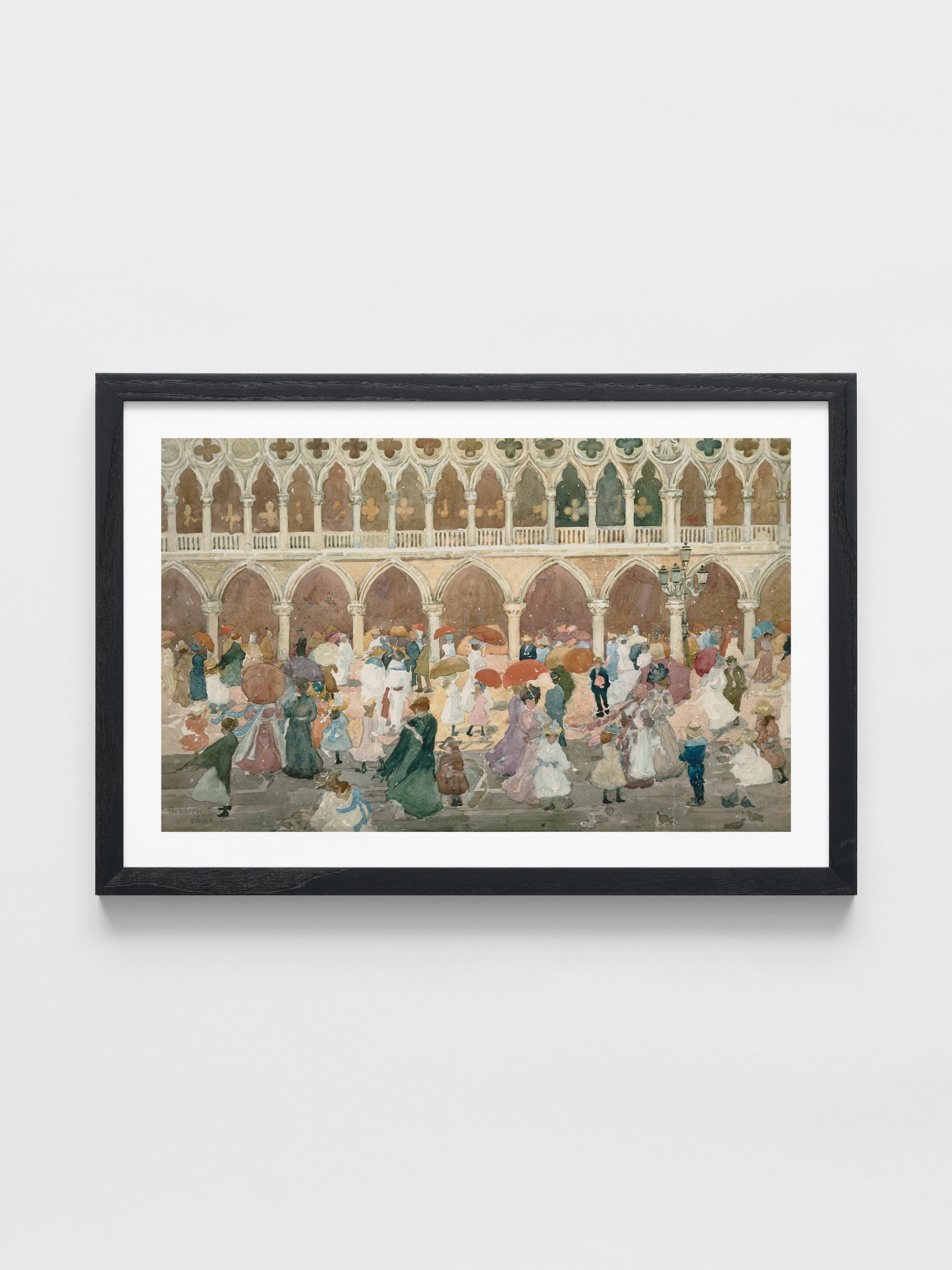 Maurice Prendergast - Sunlight on the Piazzetta