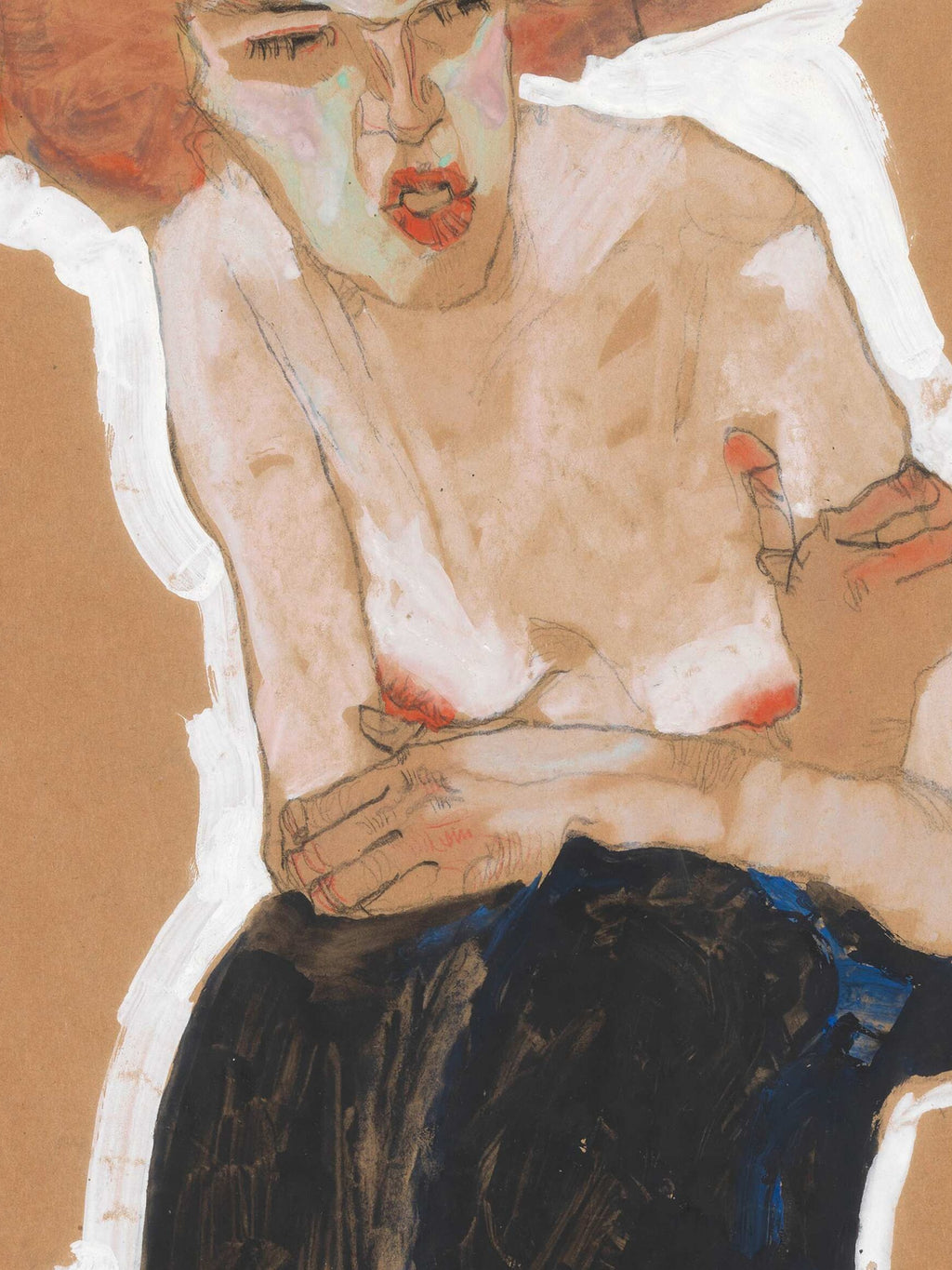 Egon Schiele - Die Hämische