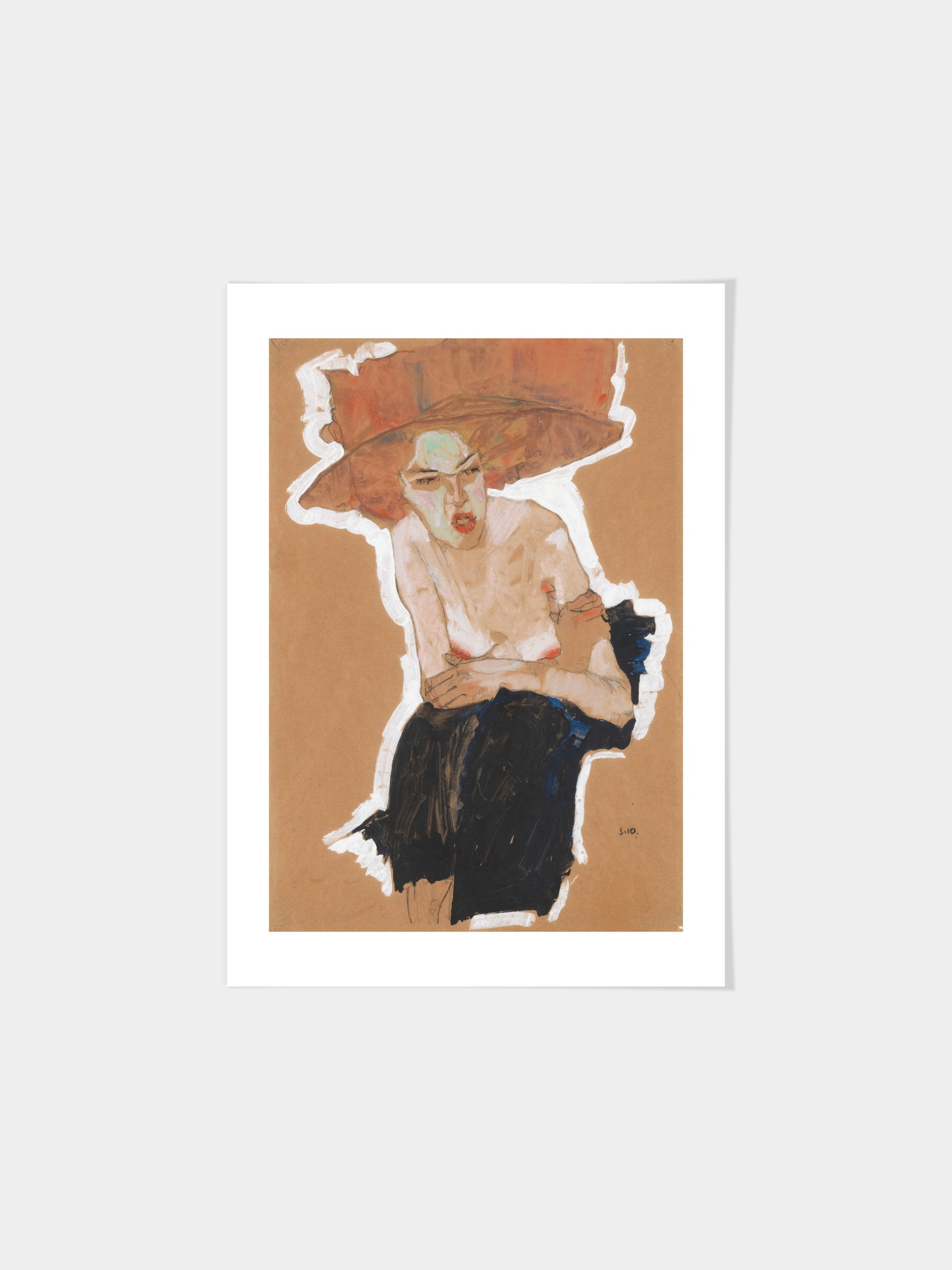 Egon Schiele - Die Hämische