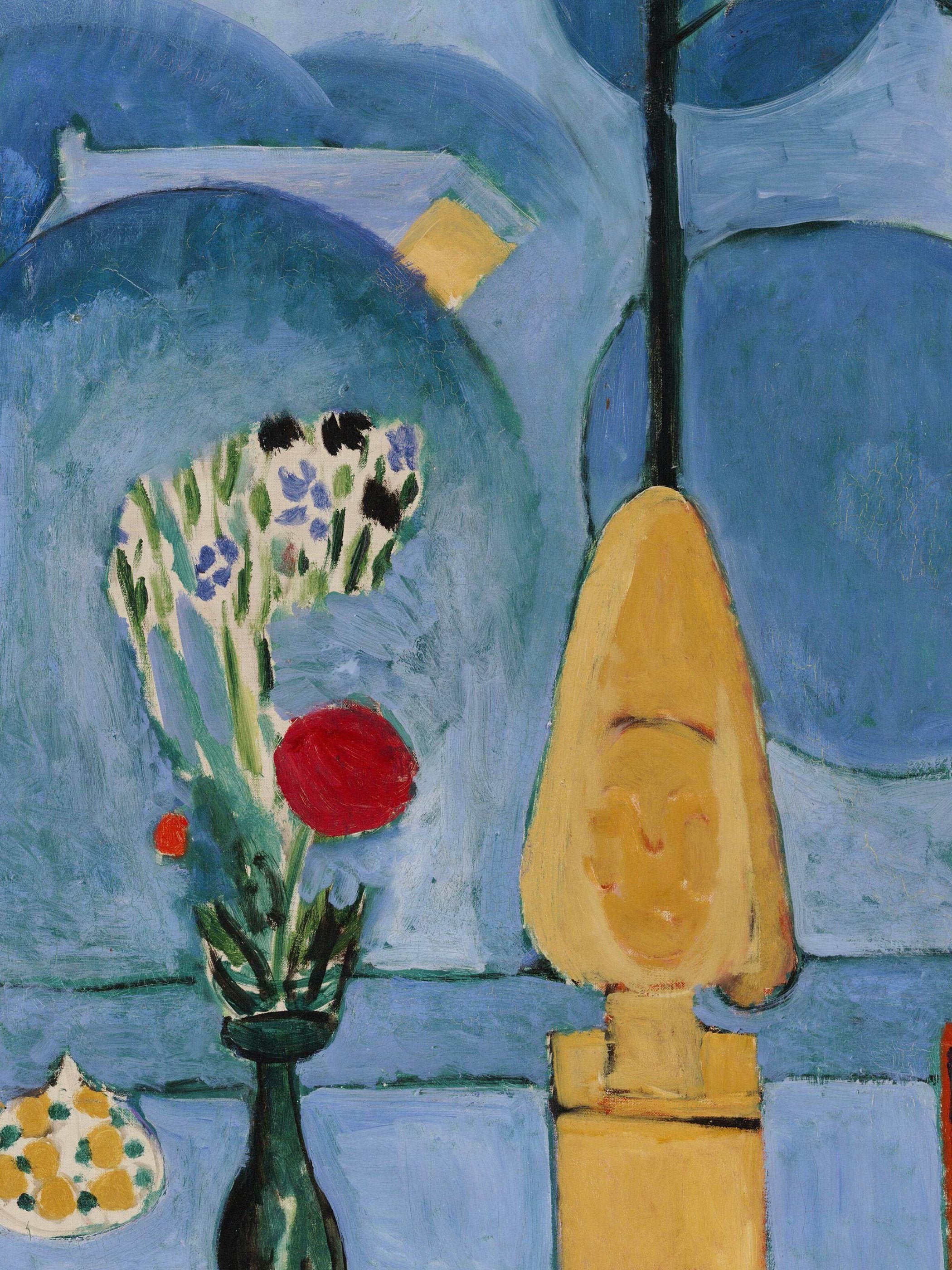 Henri Matisse - La glace sans tain (The Blue Window)