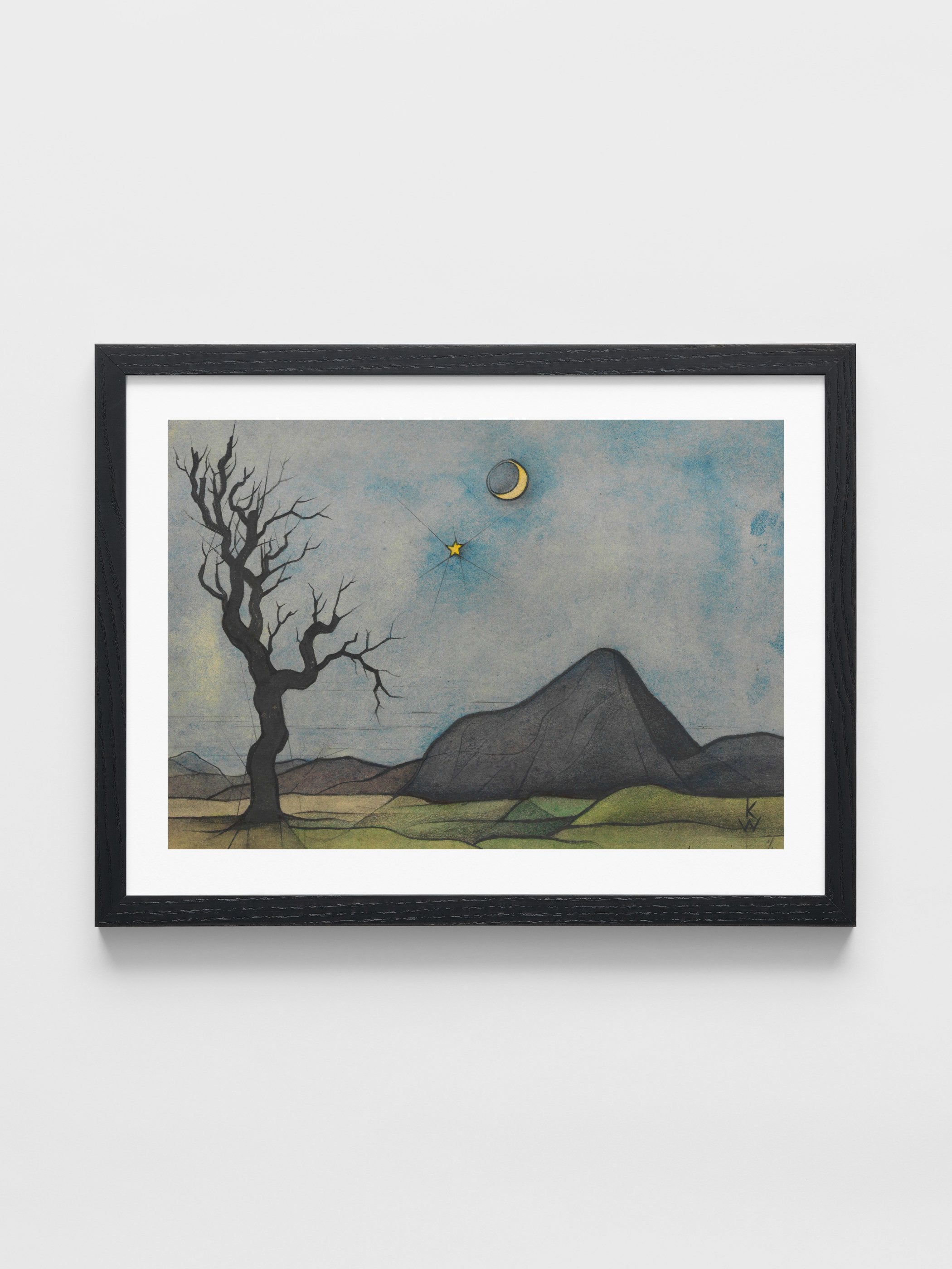 Karl Wiener - Mond und Venus