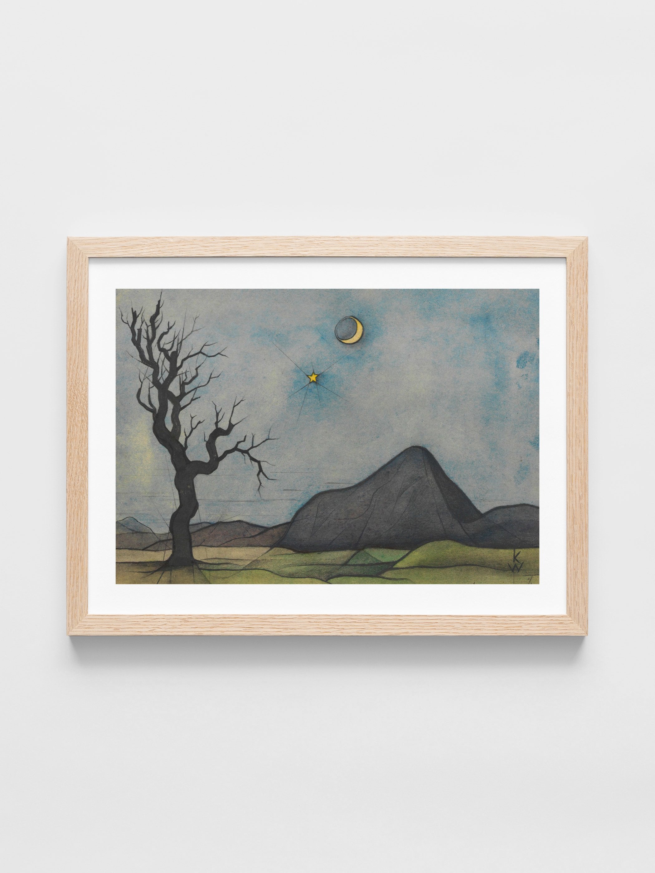 Karl Wiener - Mond und Venus