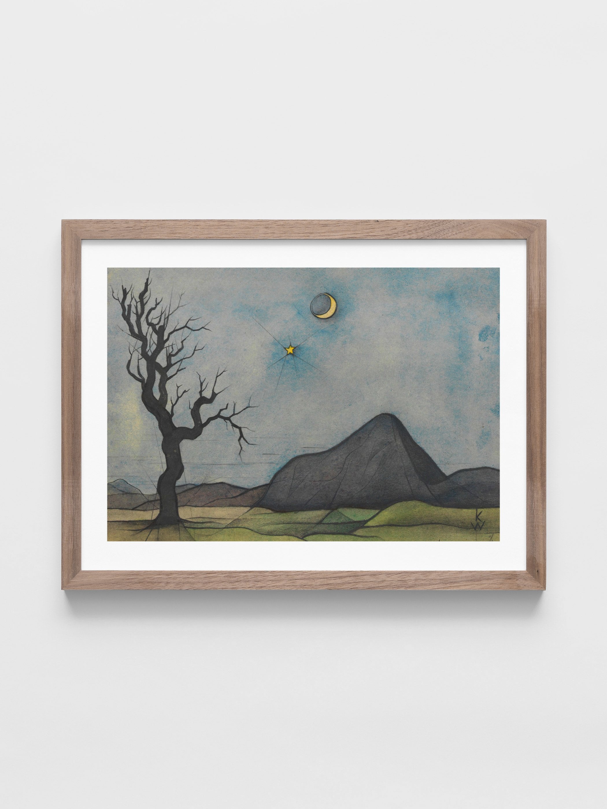 Karl Wiener - Mond und Venus