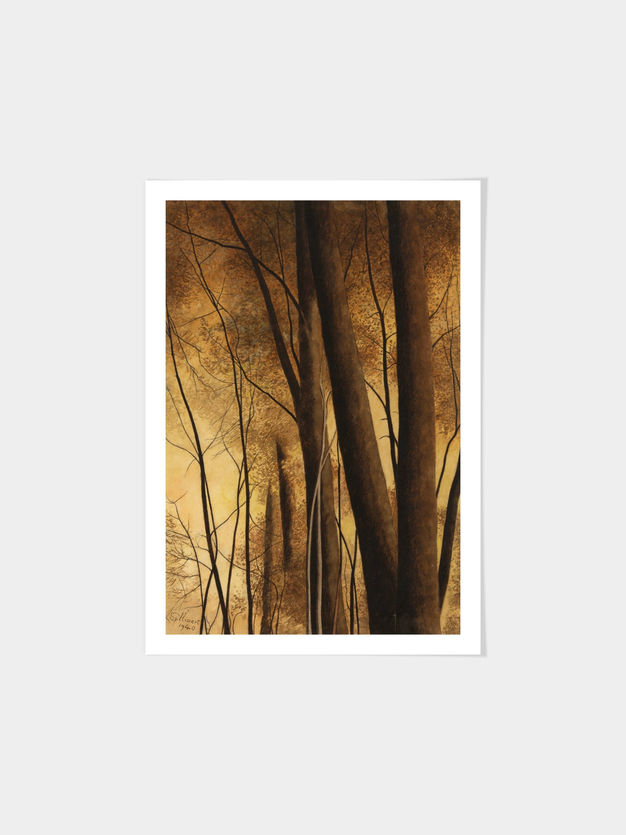 Léon Spilliaert - Bomen