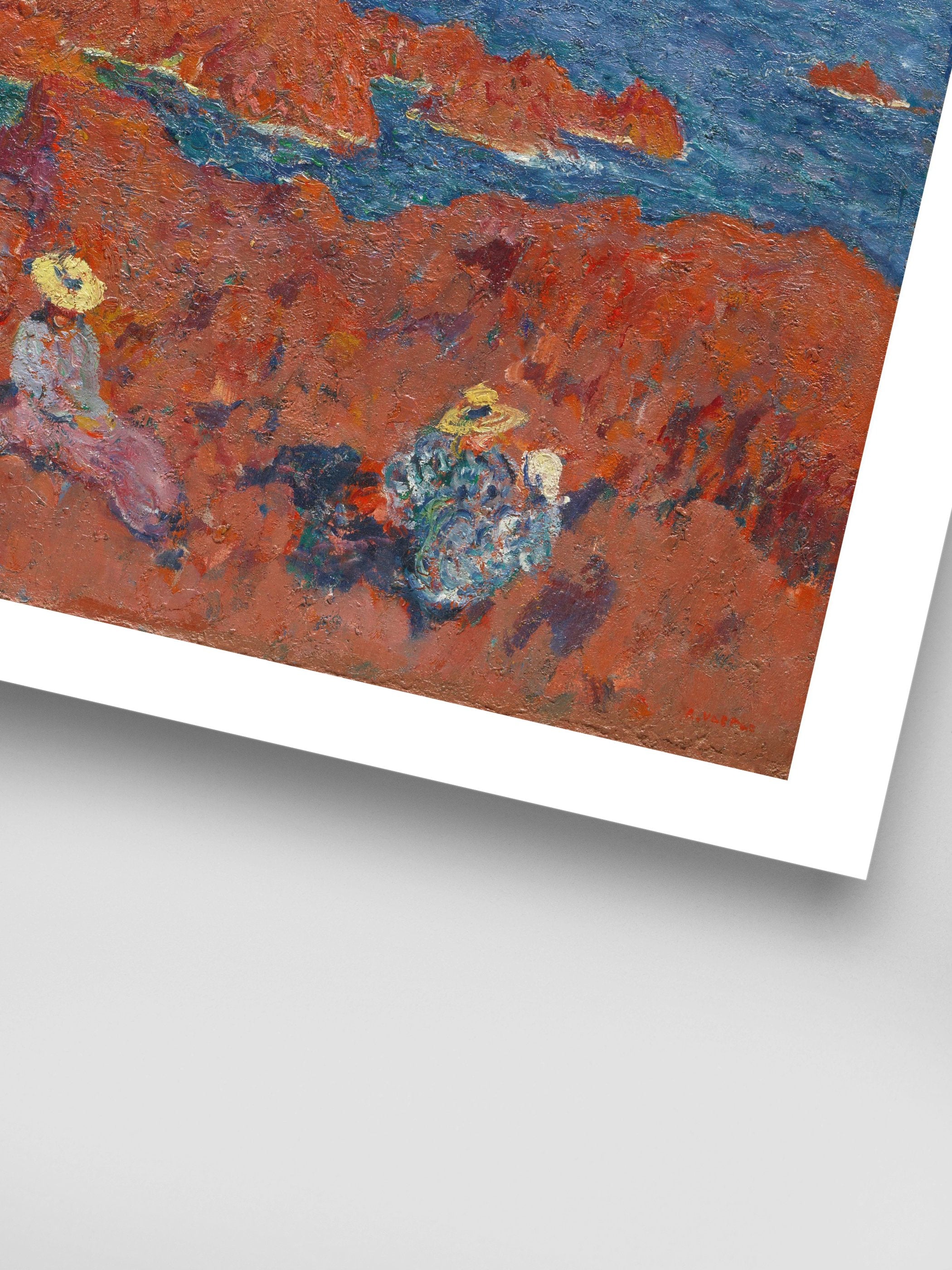 Louis Valtat - Les Rochers rouges