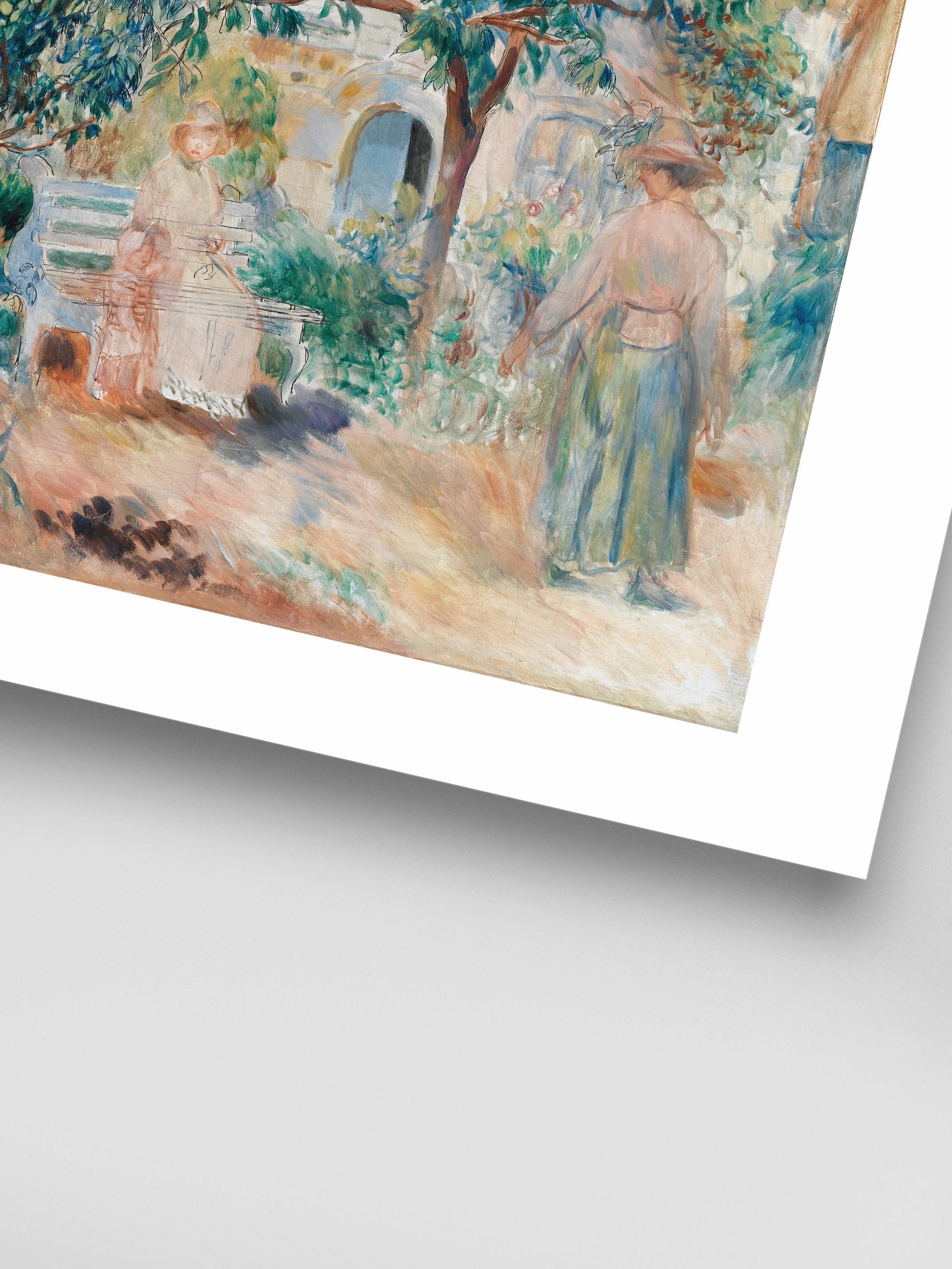 Pierre-Auguste Renoir - Au Jardin En Bretagne