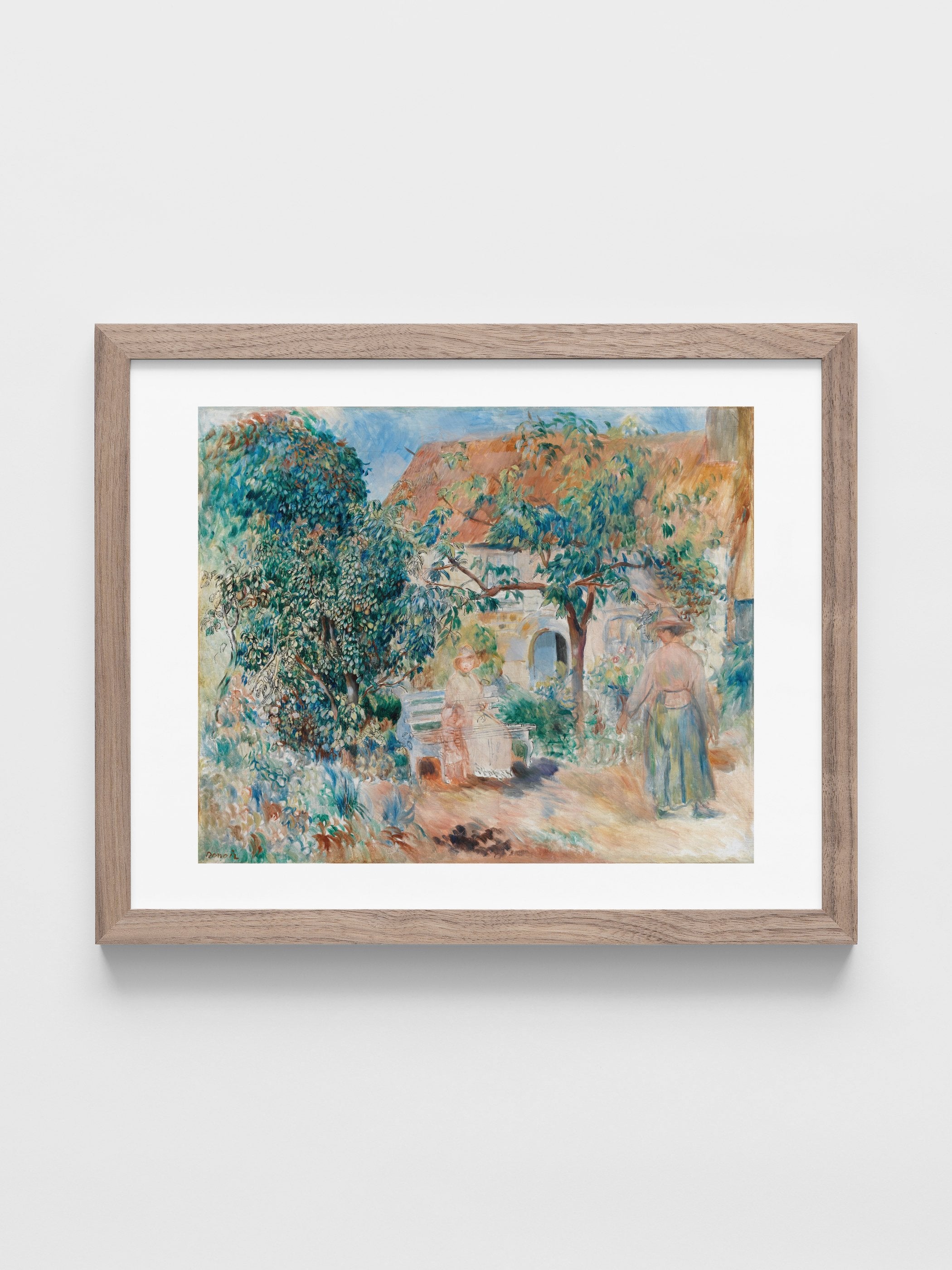 Pierre-Auguste Renoir - Au Jardin En Bretagne