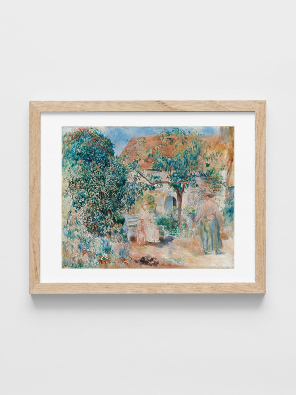 Pierre-Auguste Renoir - Au Jardin En Bretagne