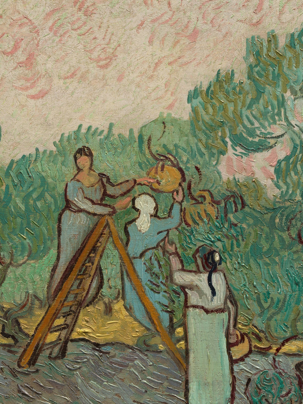 Vincent Van Gogh - Women Picking Olives