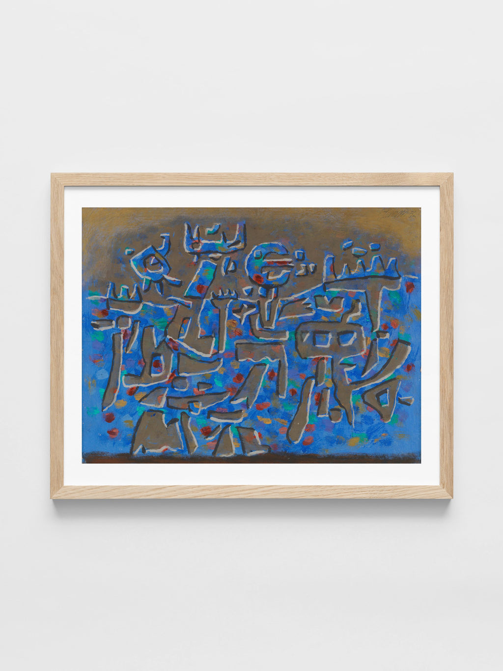 Willi Baumeister - Blaue Mauer