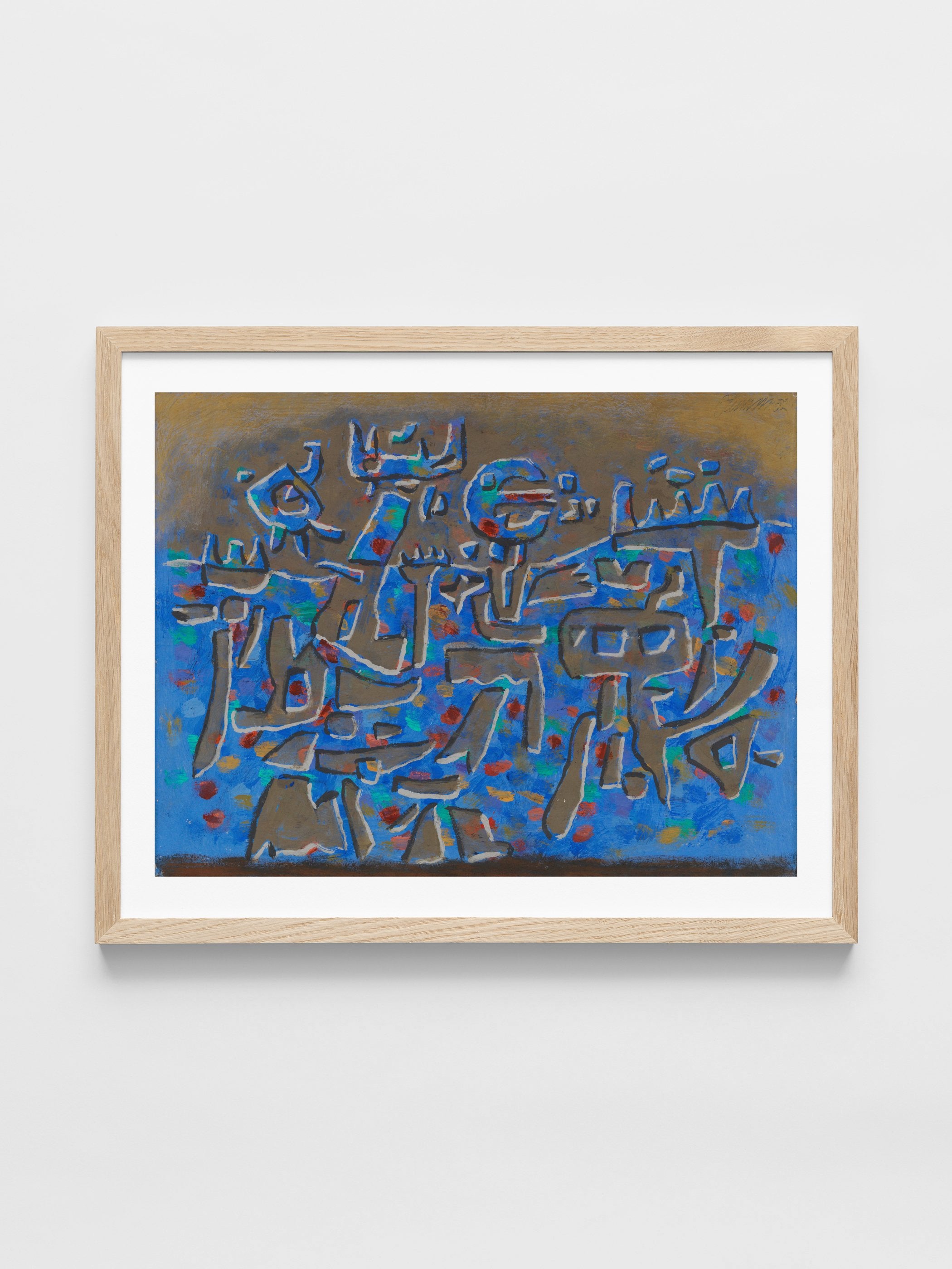 Willi Baumeister - Blaue Mauer