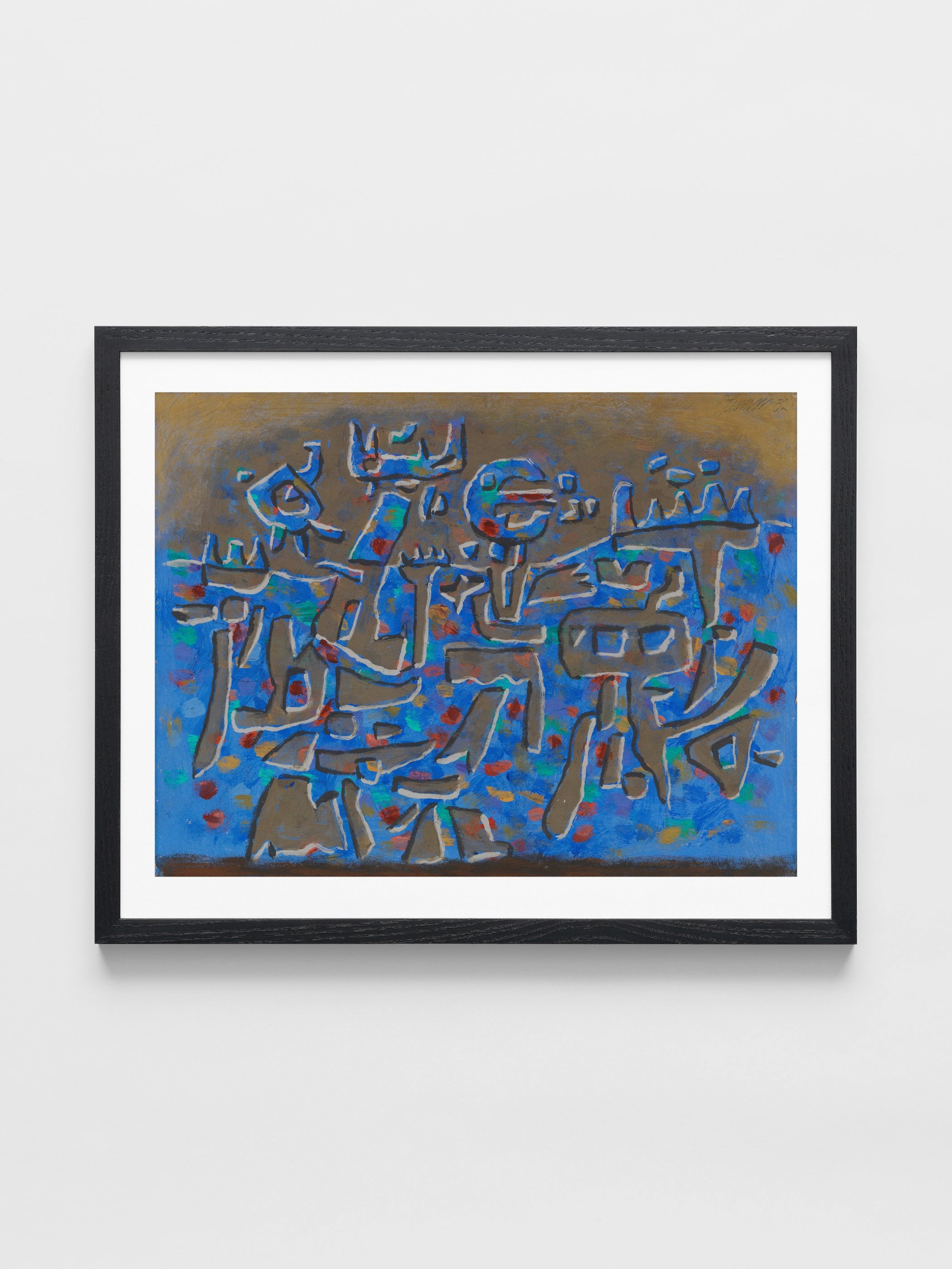 Willi Baumeister - Blaue Mauer