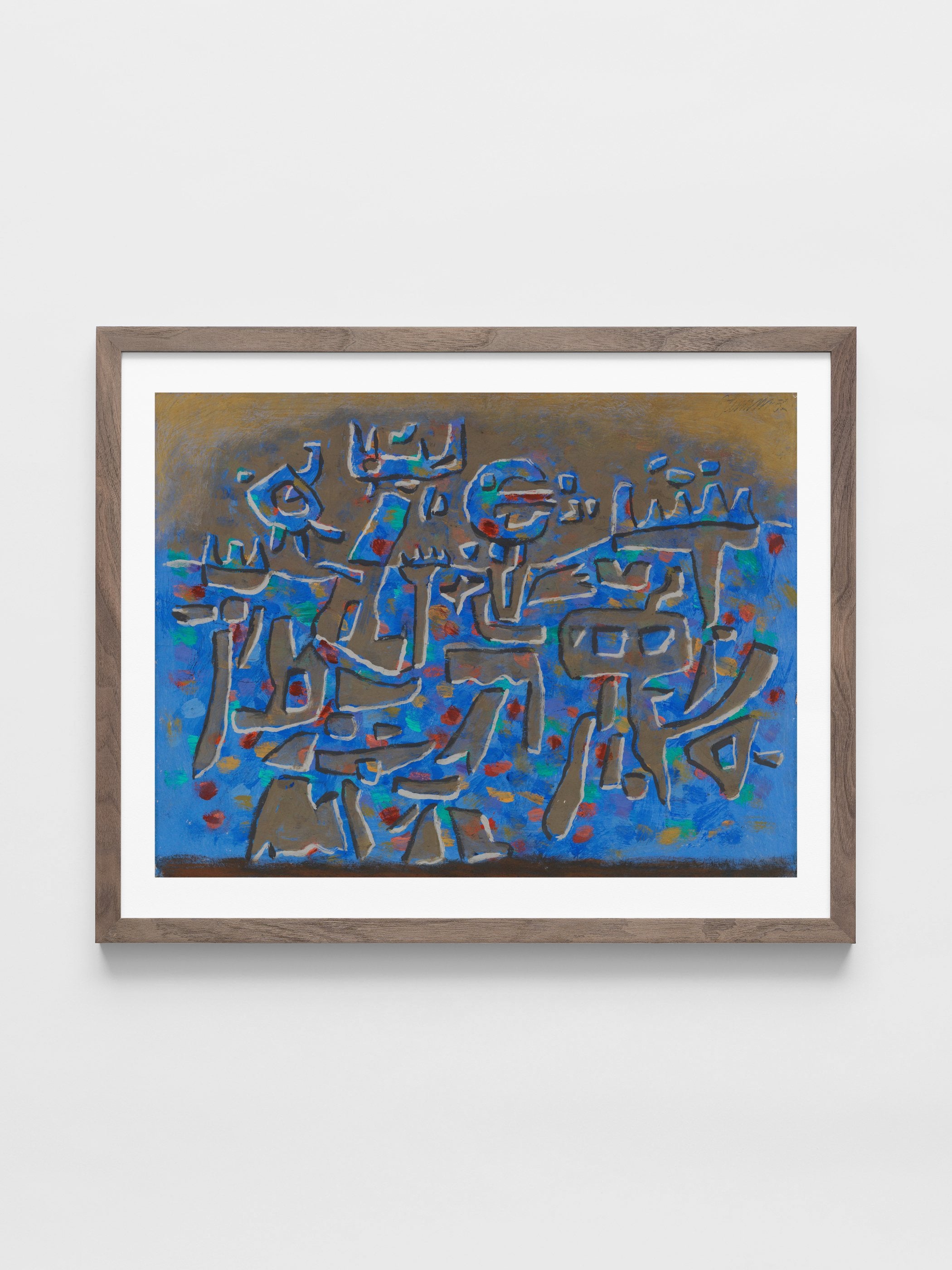 Willi Baumeister - Blaue Mauer