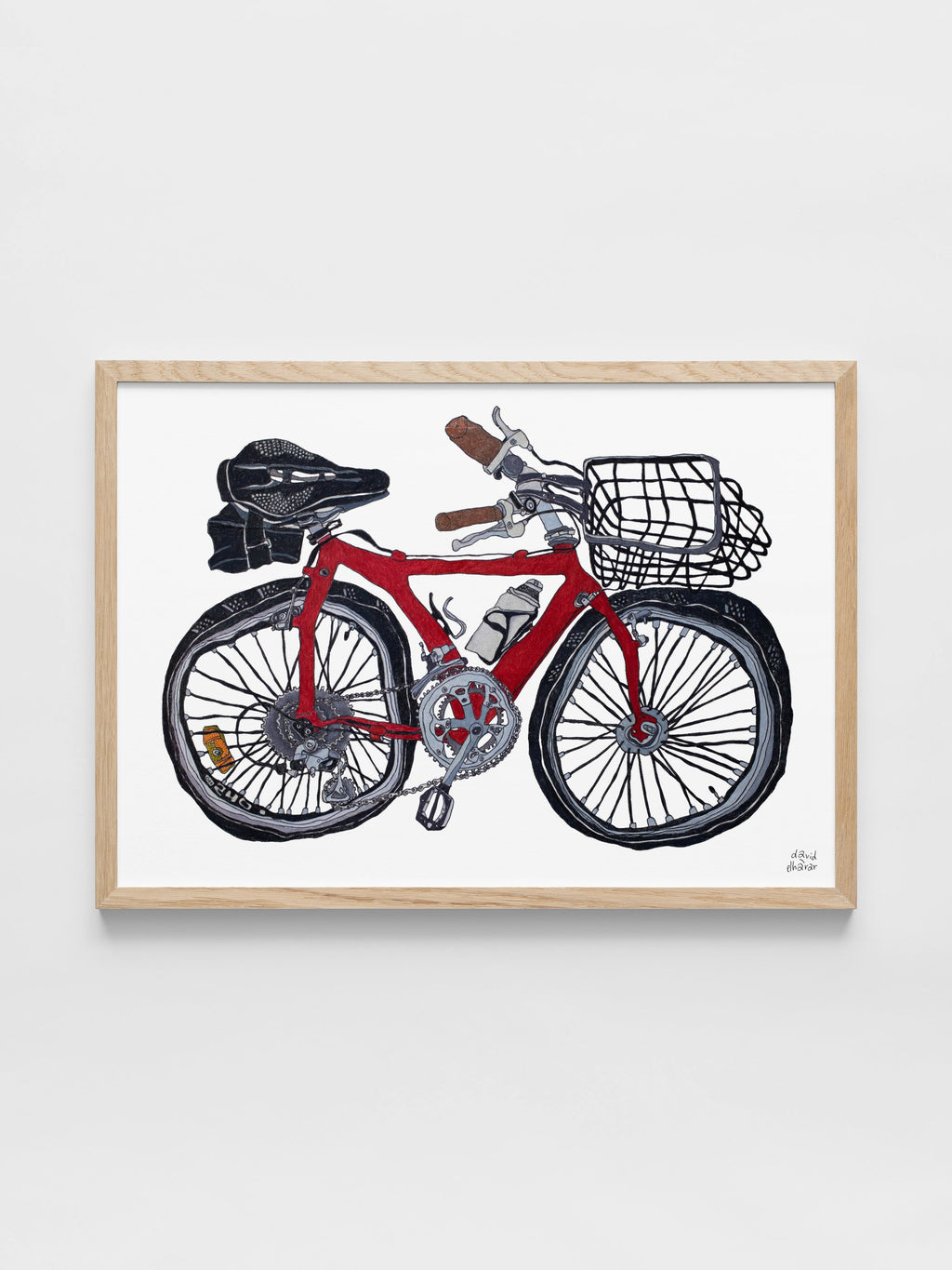 David Elharar - The Red Bicycle