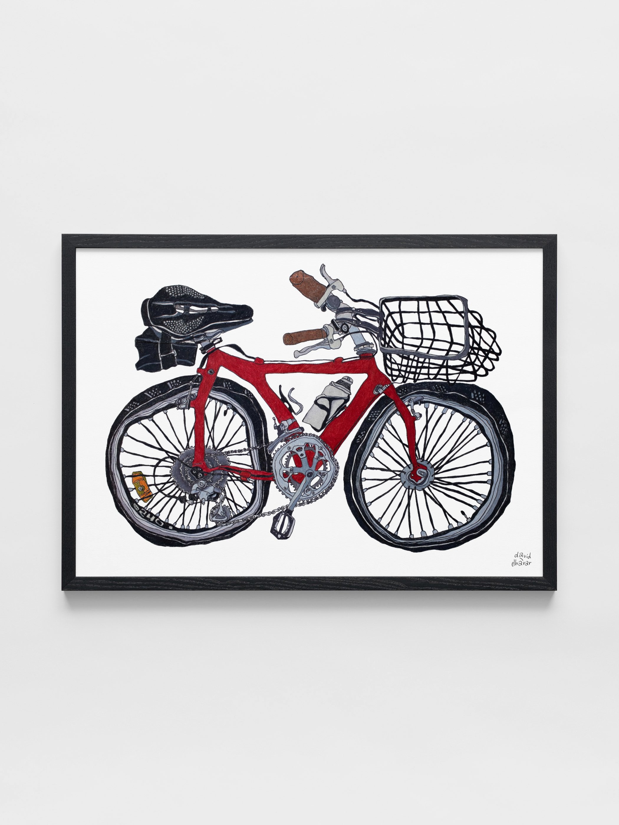 David Elharar - The Red Bicycle