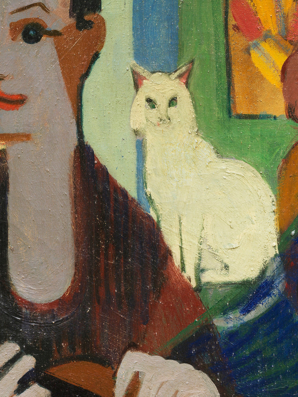 Ernst Ludwig Kirchner - Hommage à Klee (Bildnis Paul Klee und Frau)