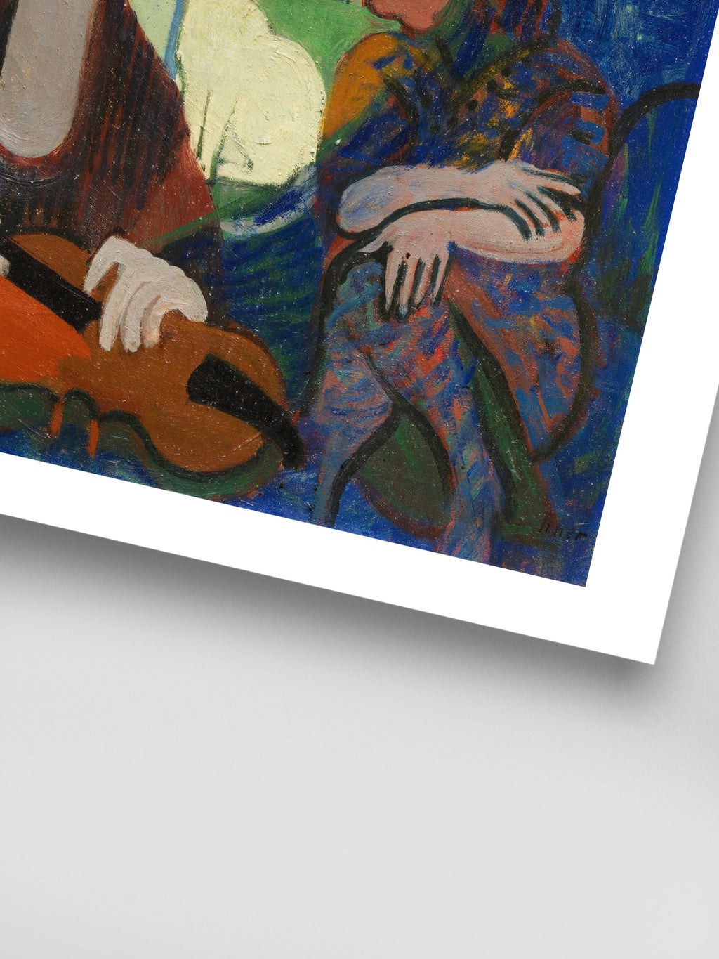 Ernst Ludwig Kirchner - Hommage à Klee (Bildnis Paul Klee und Frau)