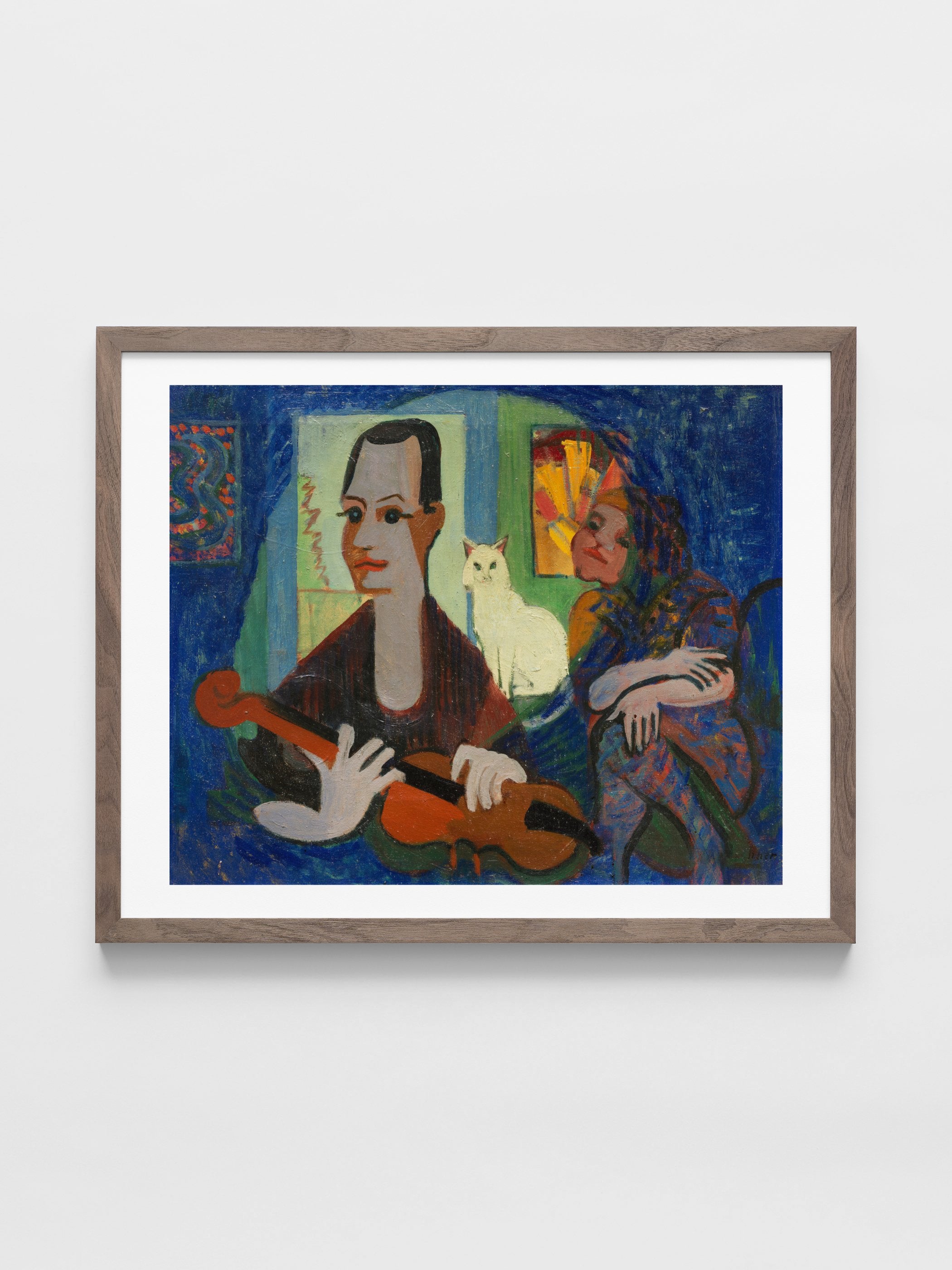 Hommage à Klee (Bildnis Paul Klee und Frau)
