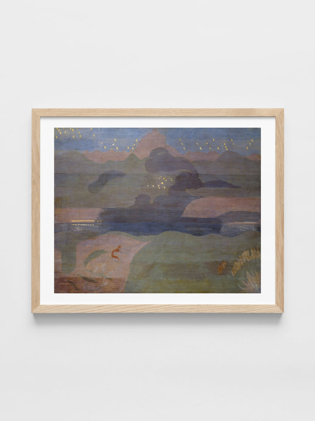 Otto Meyer-Amden - Starry Night above Lake Walen