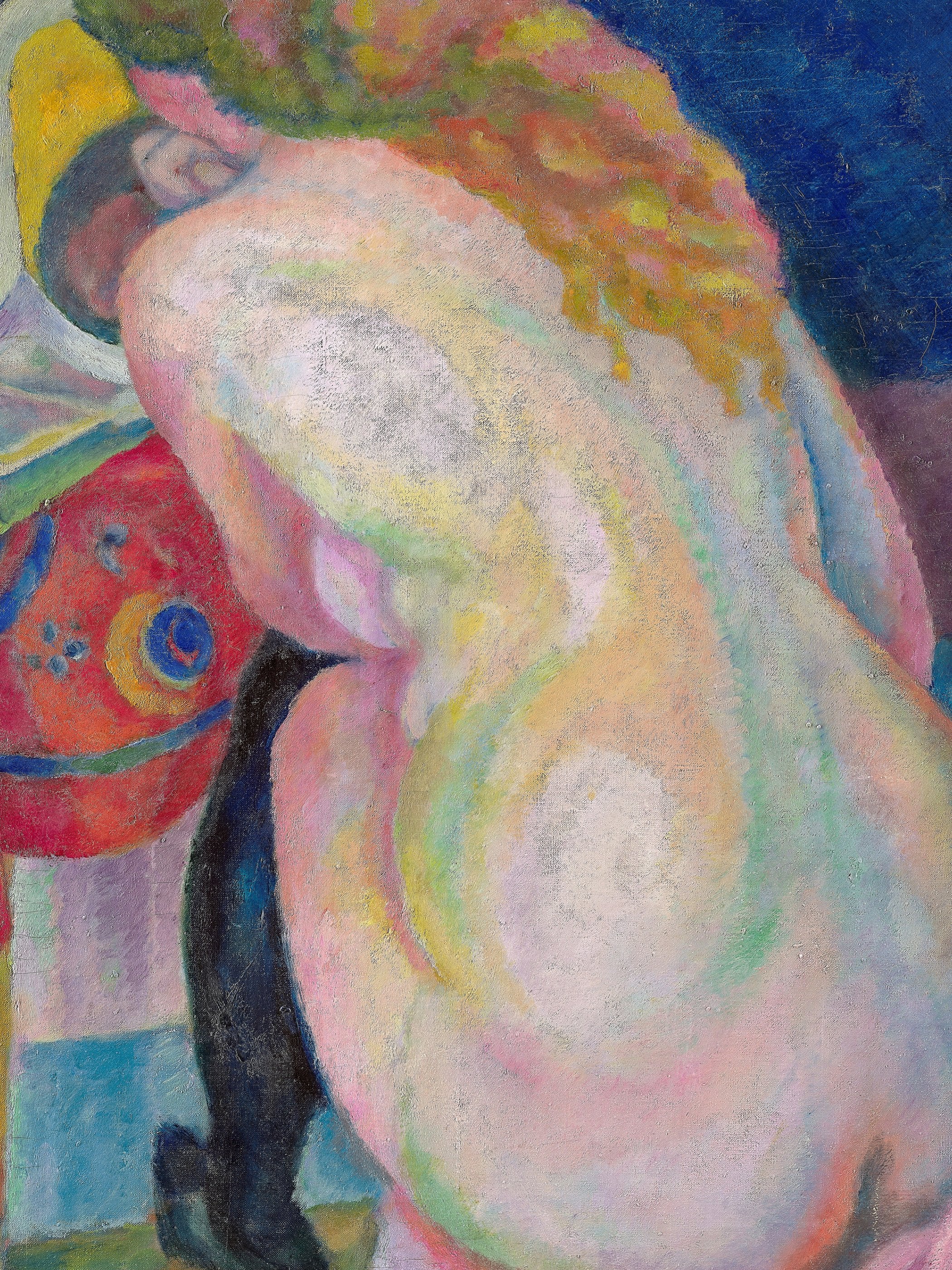 Robert Delaunay - Nude woman reading