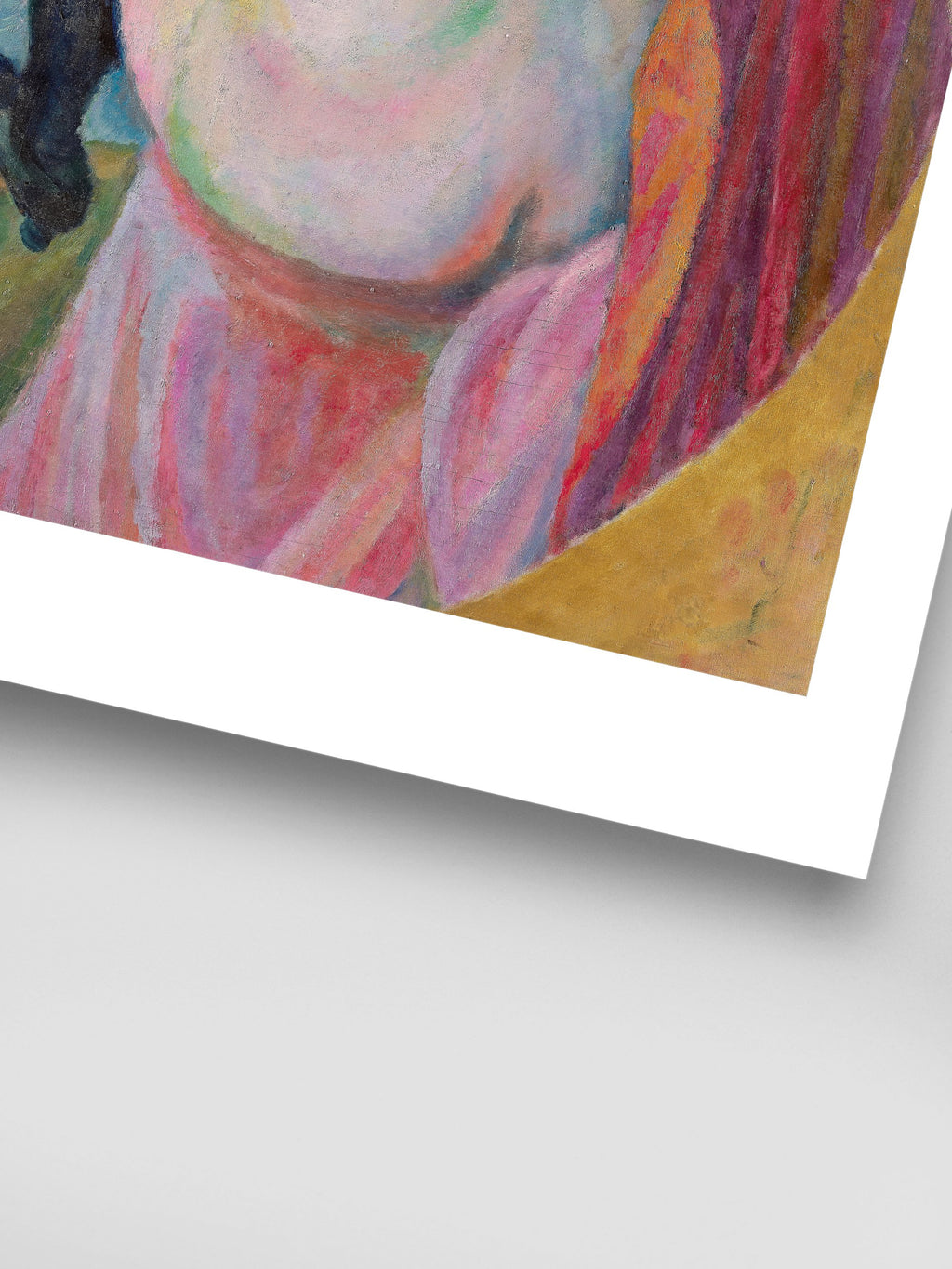 Robert Delaunay - Nude woman reading