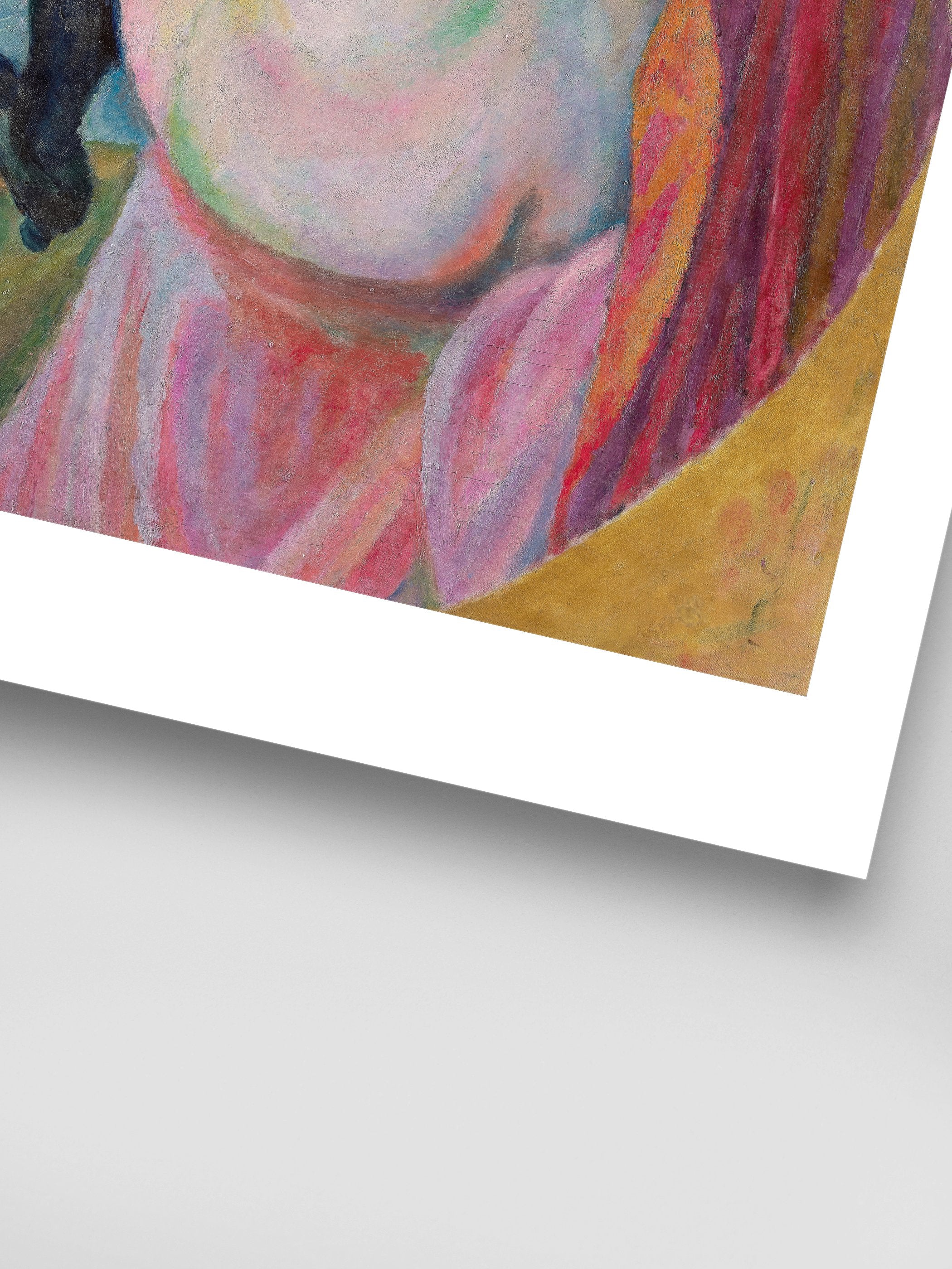Robert Delaunay - Nude woman reading