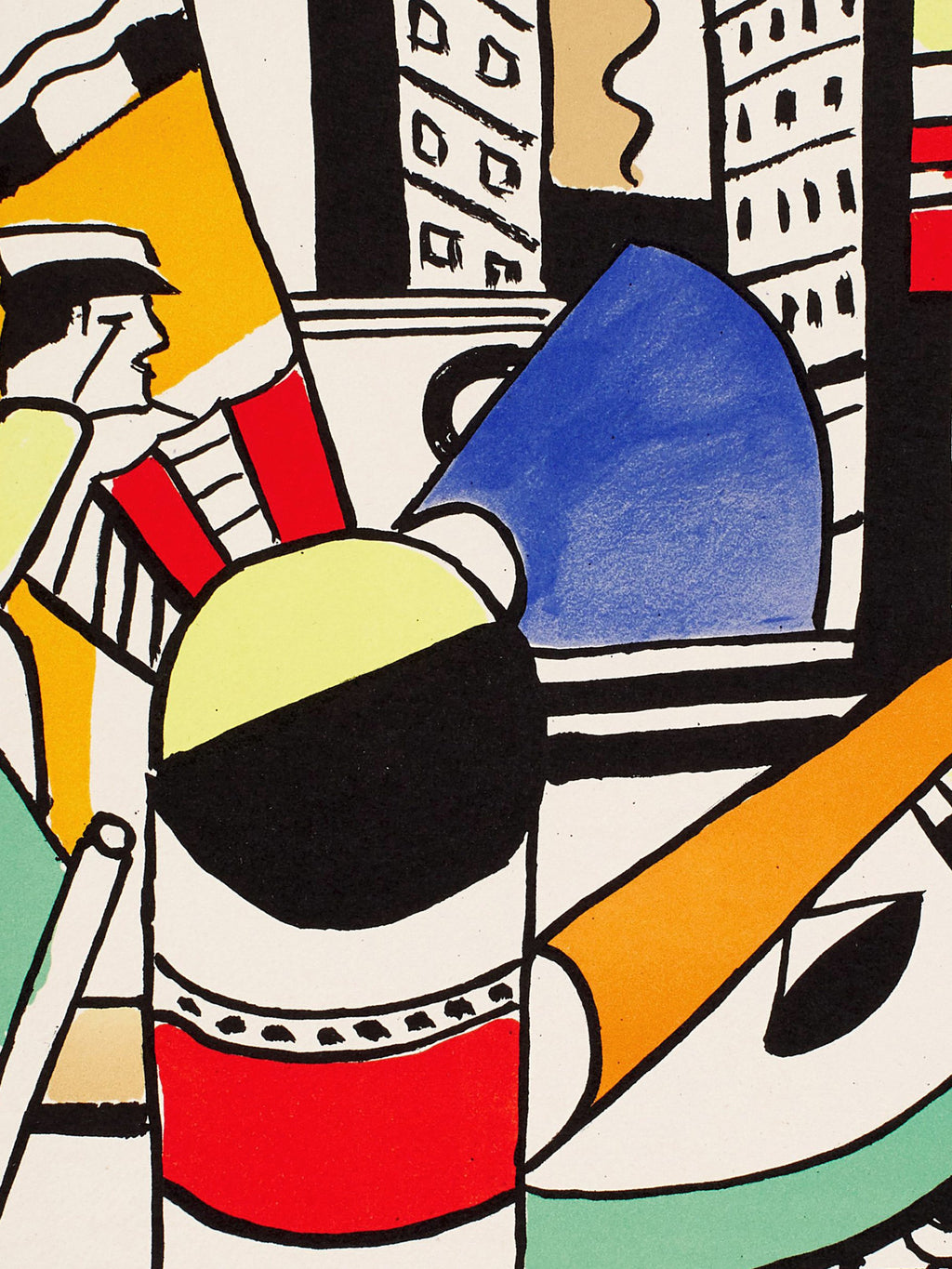 Fernand Leger - Le Remorqueur Dans La Ville (The Tug in the City)